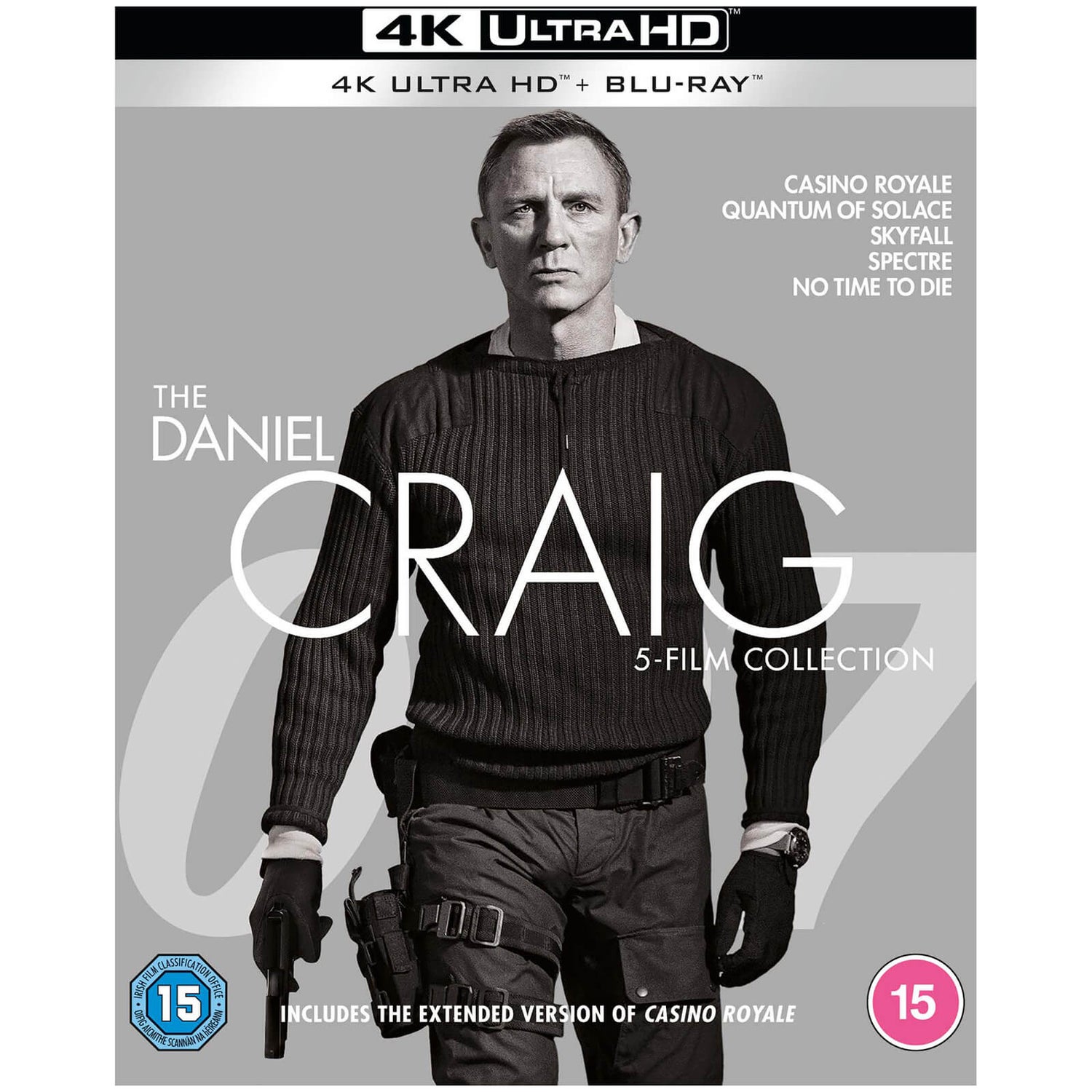 Daniel Craig 5-Film Collection 4K Ultra HD 4K - Zavvi UK