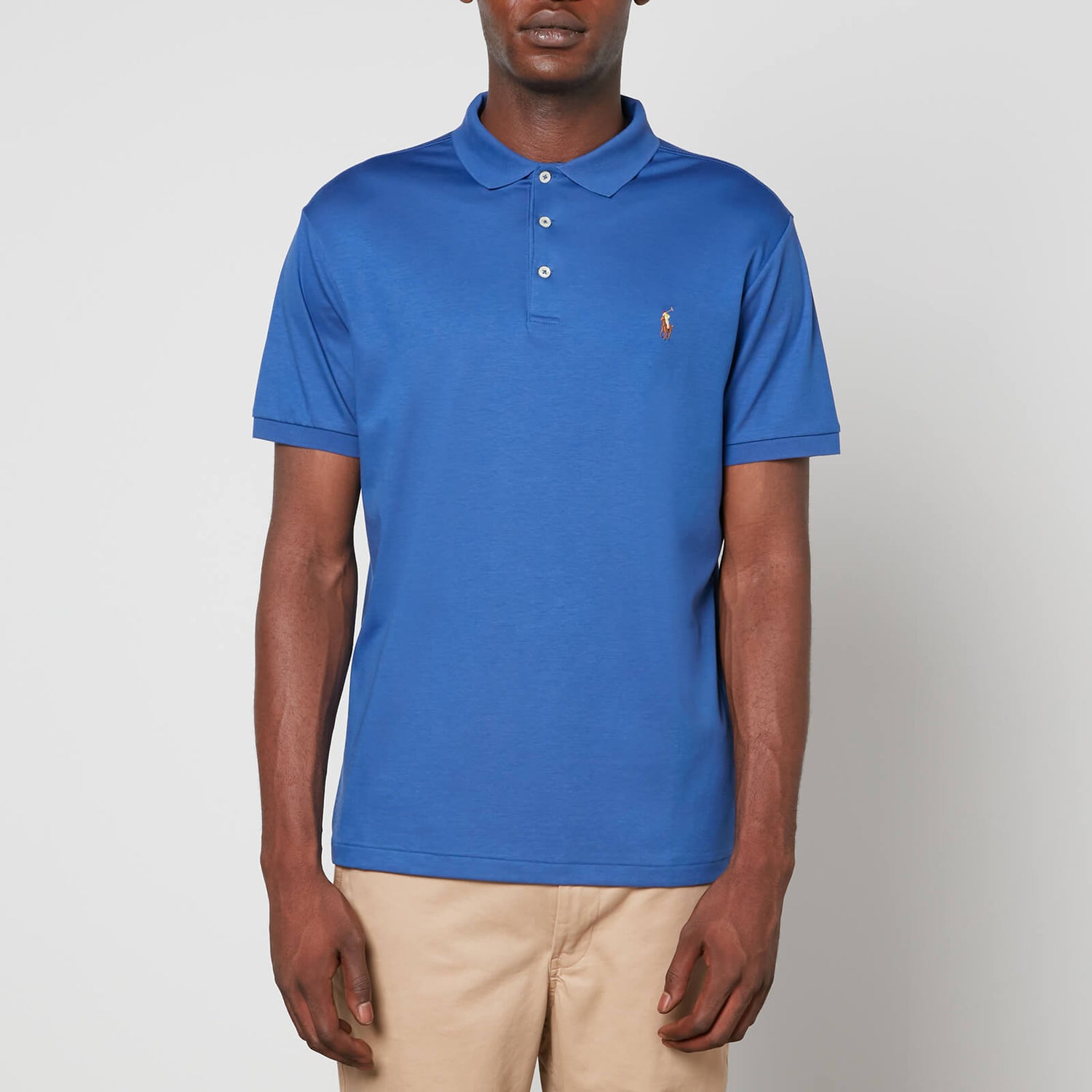 Polo Ralph Lauren Slim-Fit Interlock Cotton-Jersey Polo Shirt | TheHut.com