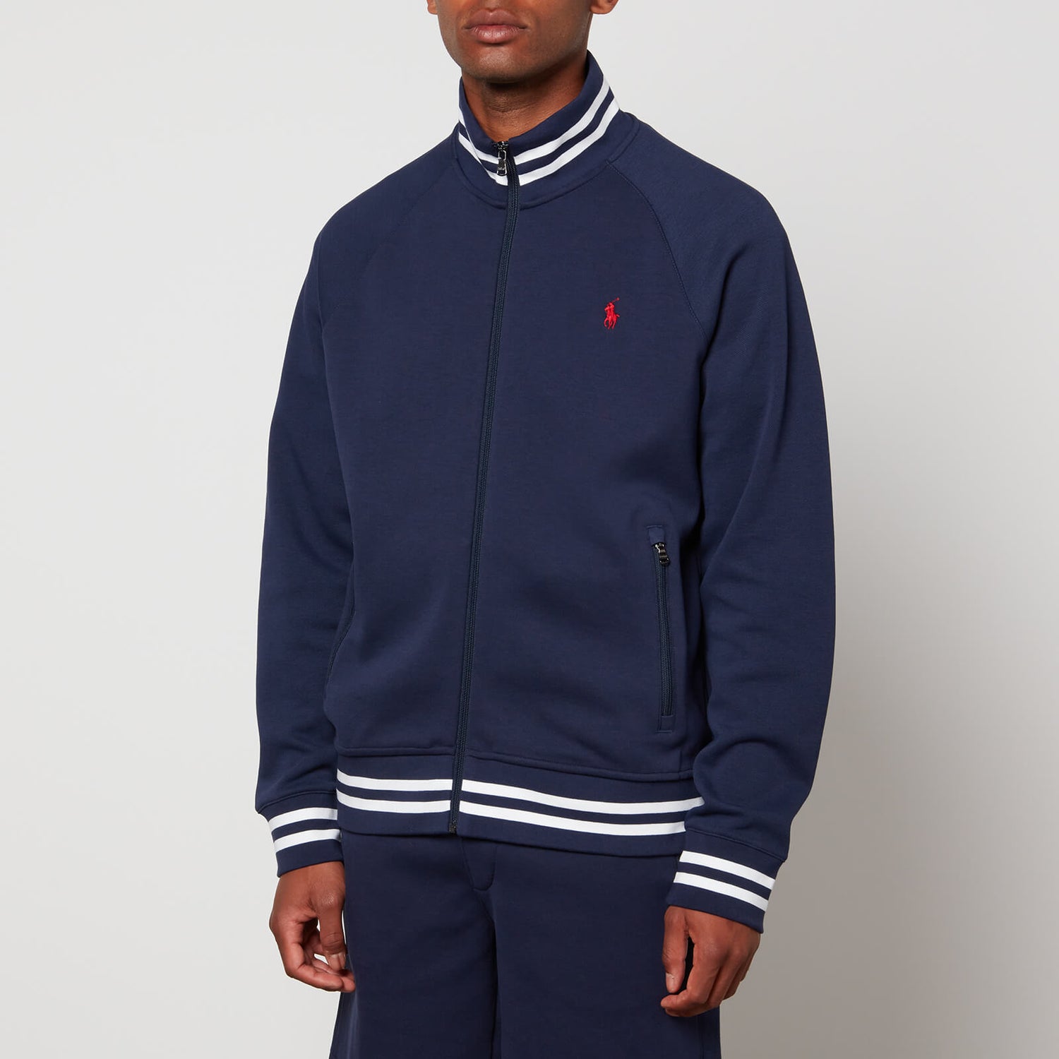 Polo Ralph Lauren Cotton-Blend Jersey and Piqué Track Jacket | TheHut.com