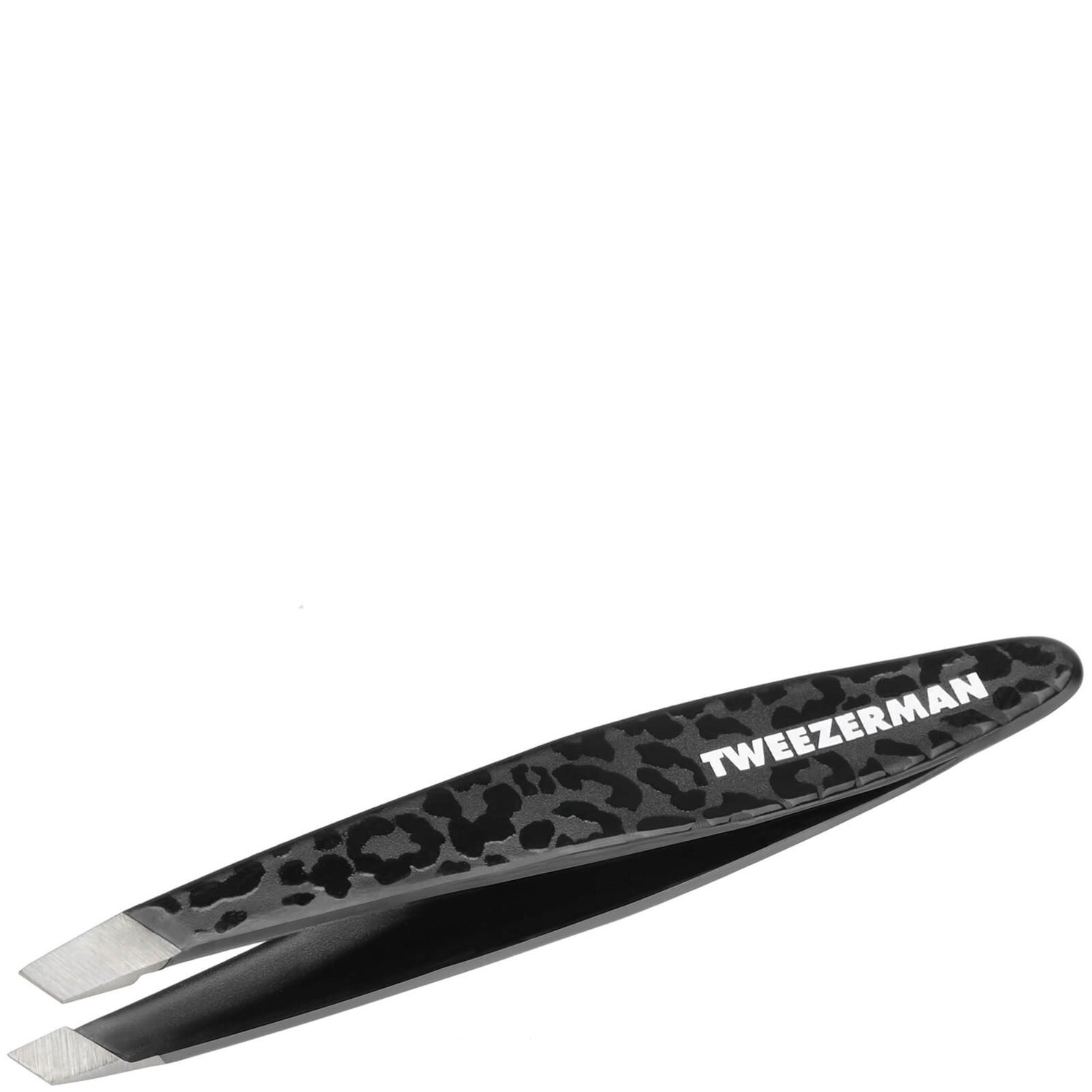 Tweezerman Black Leopard Mini Tweezer lookfantastic