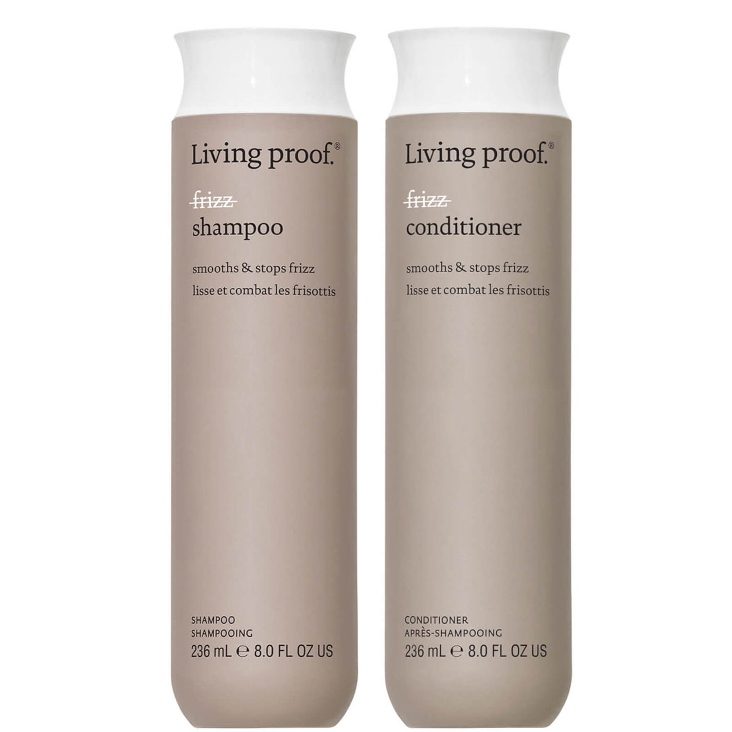 Living Proof No Frizz Shampoo and Conditioner Duo LOOKFANTASTIC