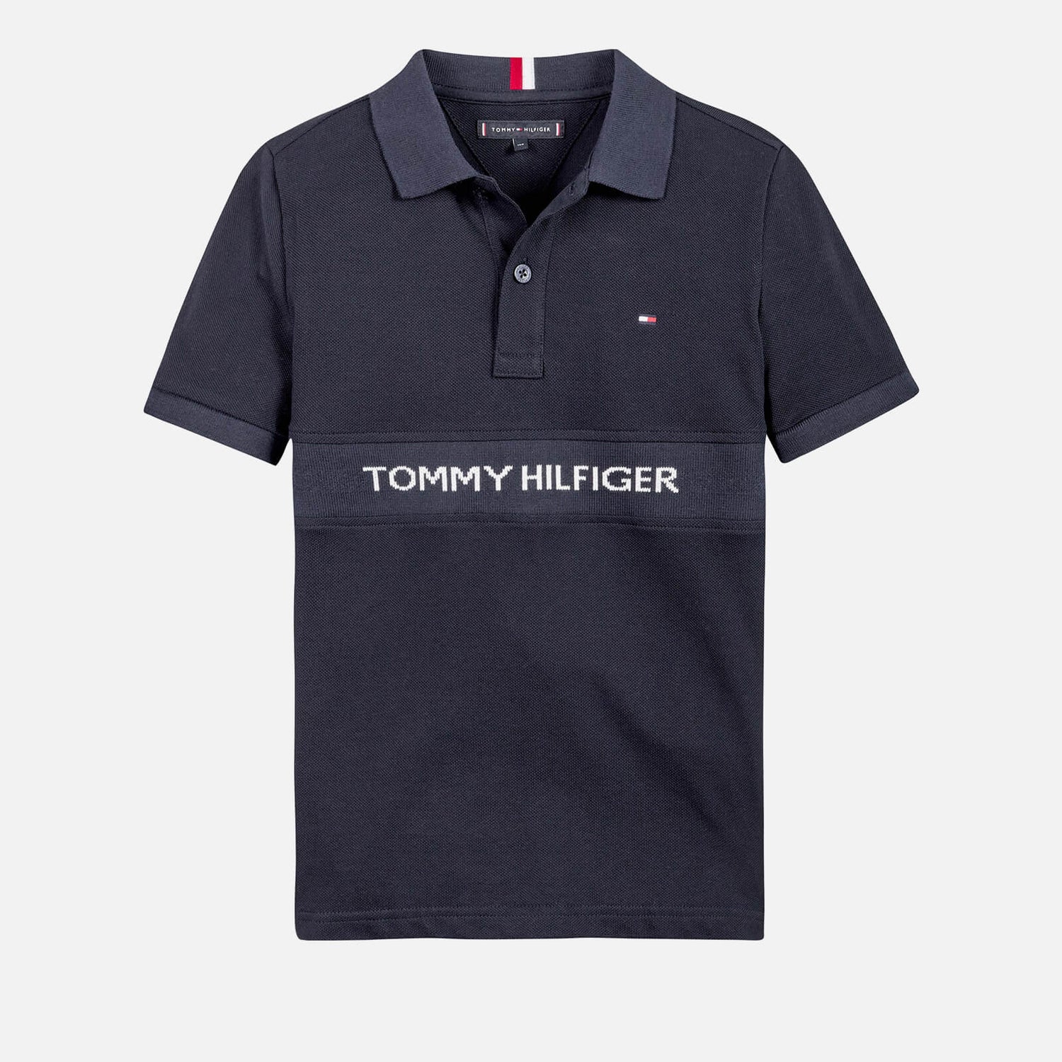 Tommy Hilfiger Boys' Organic Cotton-Piqué Polo Shirt | TheHut.com