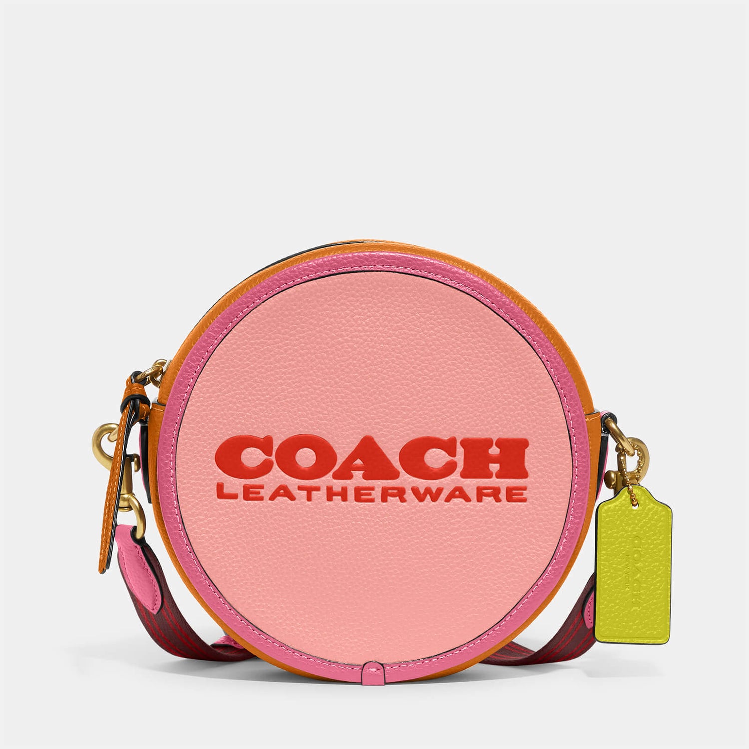 Coach Women's Colorblock Kia Circle Bag Carnation Multi
