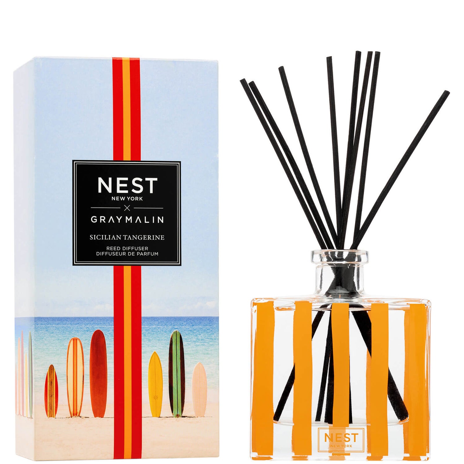 NEST New York Gray Malin Sicilian Tangerine Diffuser 175ml Cult Beauty
