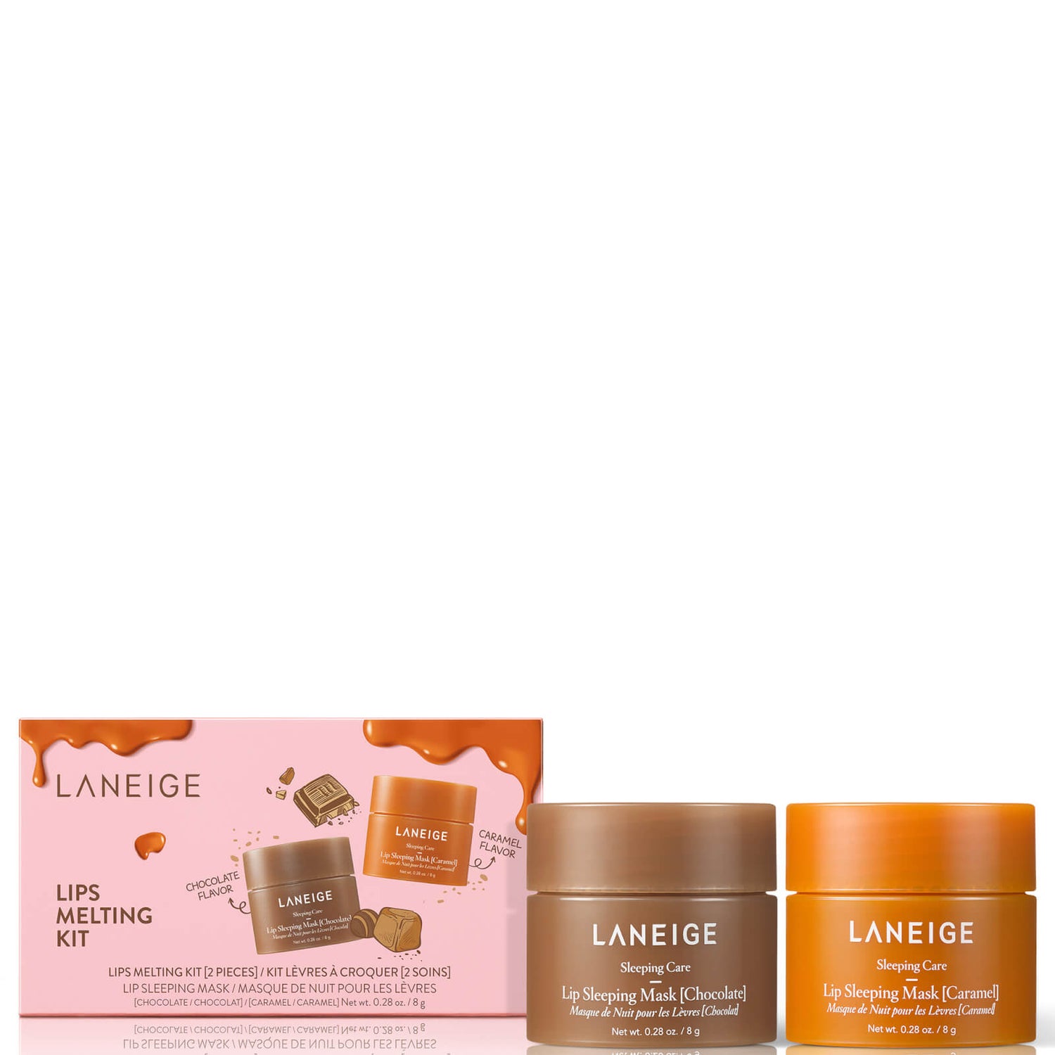 LANEIGE Lips Chocolate and Caramel Melting Kit Entrega GRÁTIS
