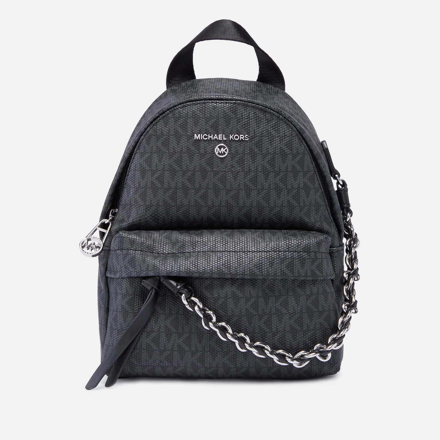 Top 99+ imagen michael kors backpack black and white Thptnganamst.edu.vn