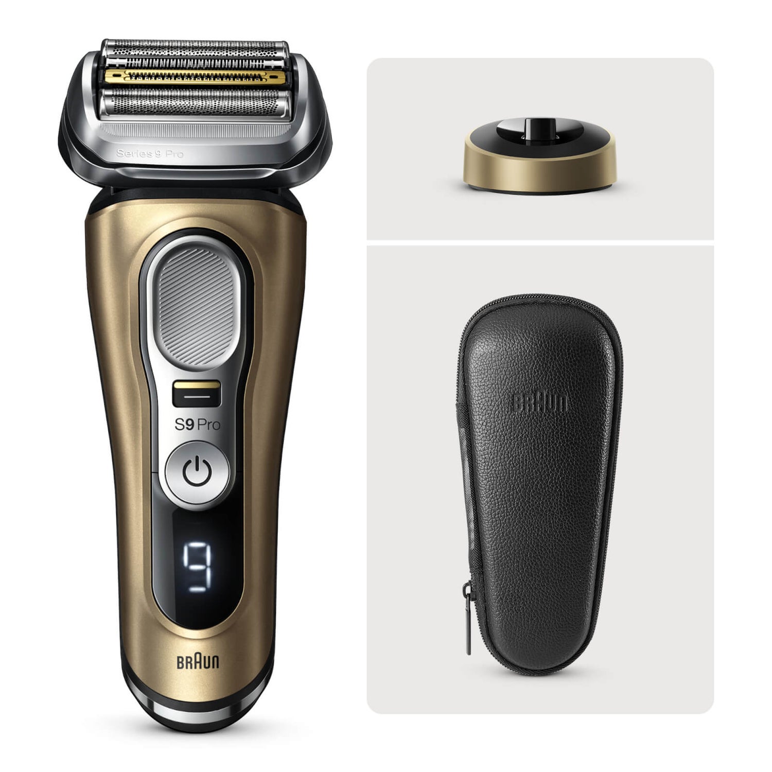 Braun Electric Shaver Series 9 Pro 9419s, Gold Braun UK