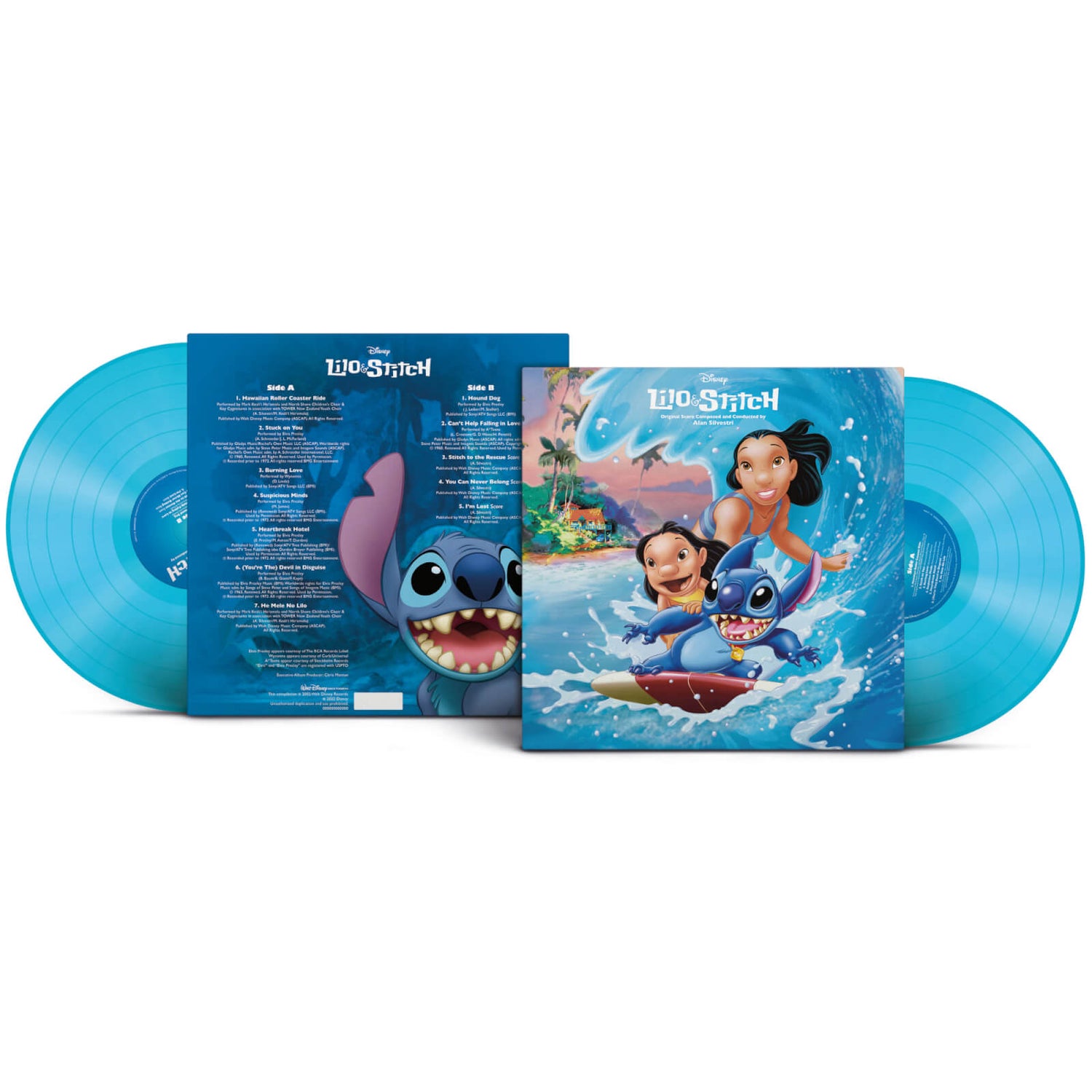 Lilo & Stitch (20th Anniversary) (Curacao Transparent Colour Vinyl ...