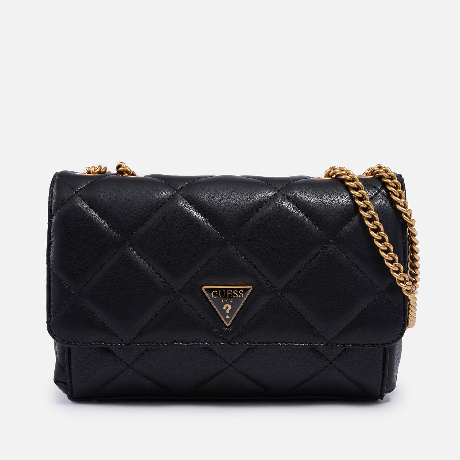 Guess Women's Cessily Convertible Cross Body Bag Black