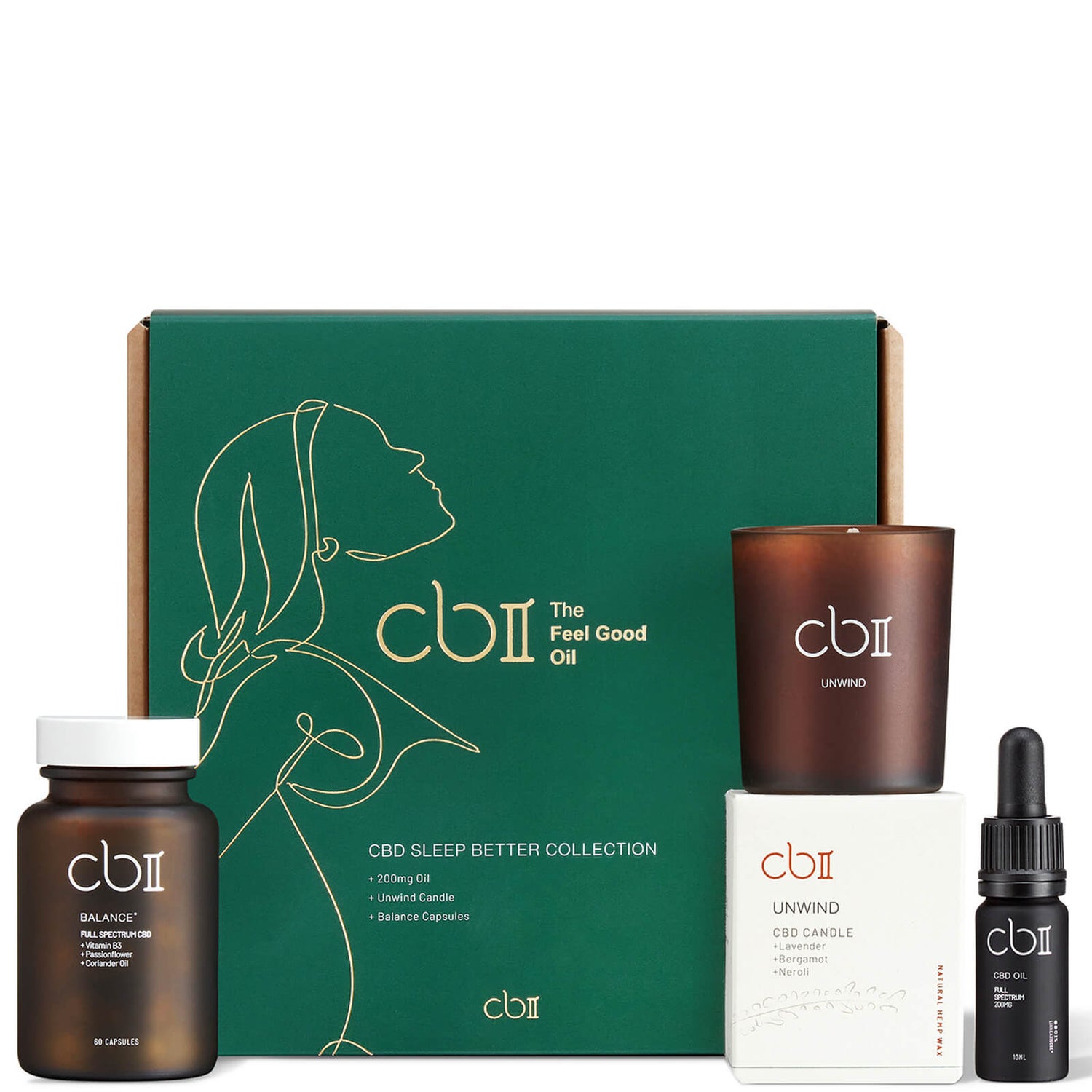 CBII Sleep Better Gift Set LOOKFANTASTIC