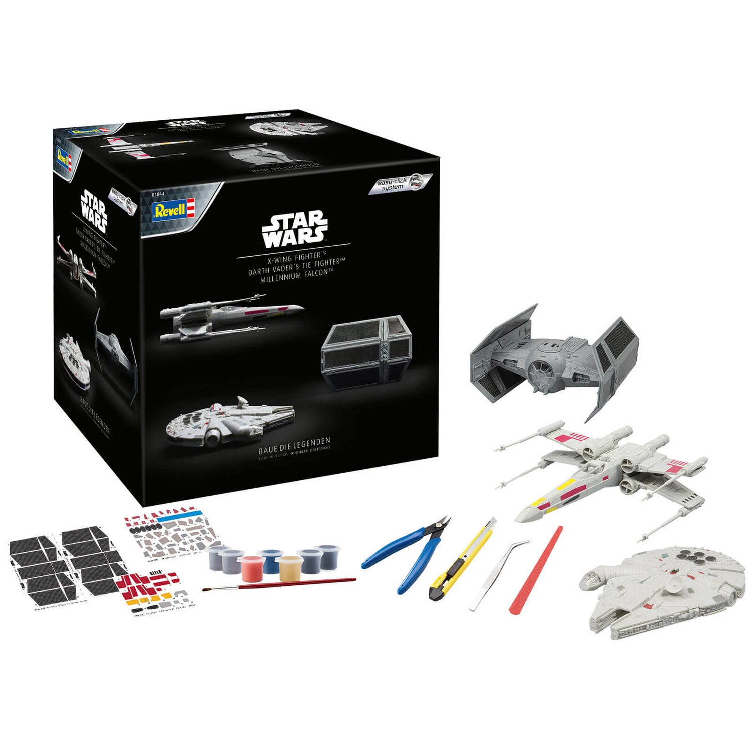 Revell Advent Calendar Star Wars 2022 Triple Pack Retro Vibes And