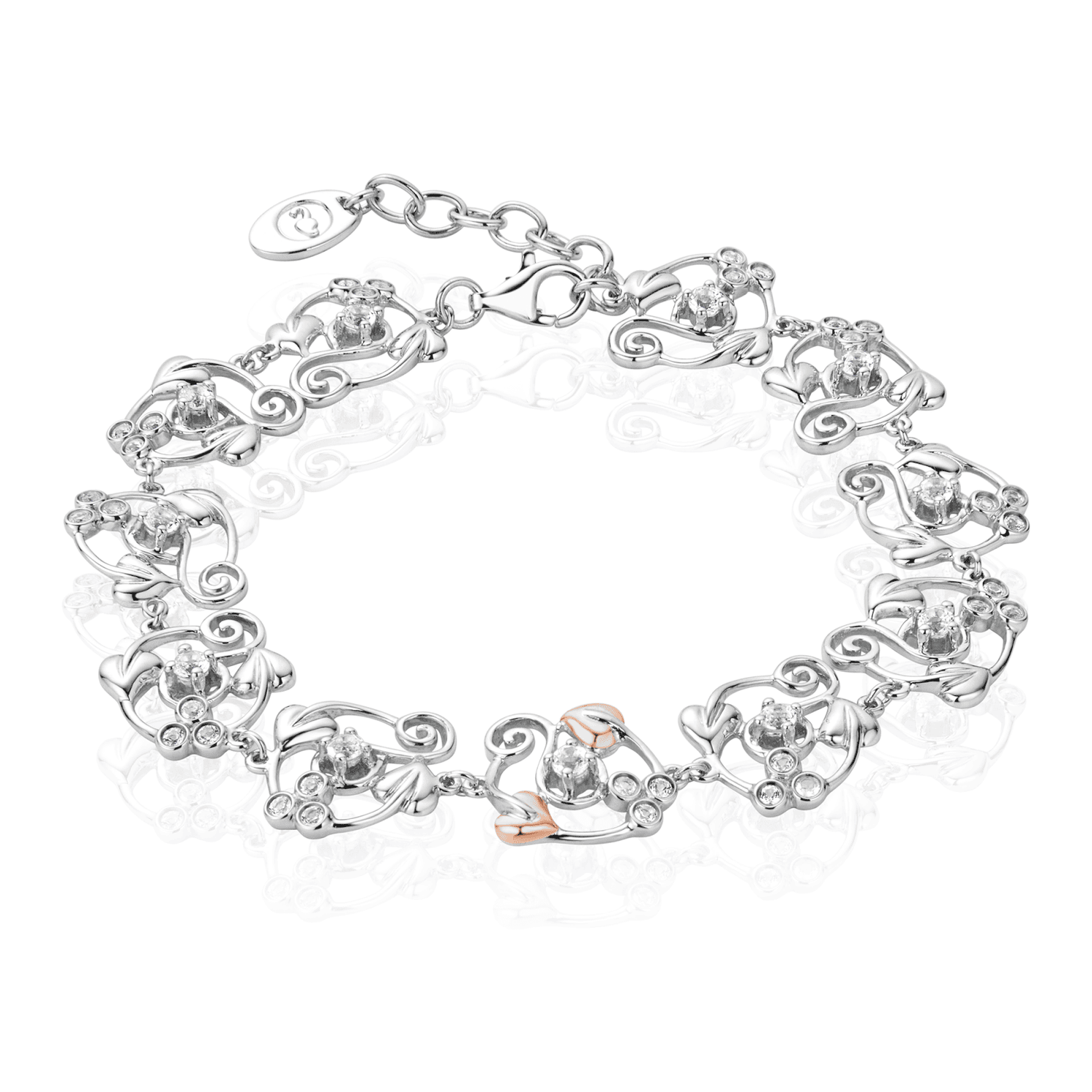 Clogau butterfly bracelet clearance