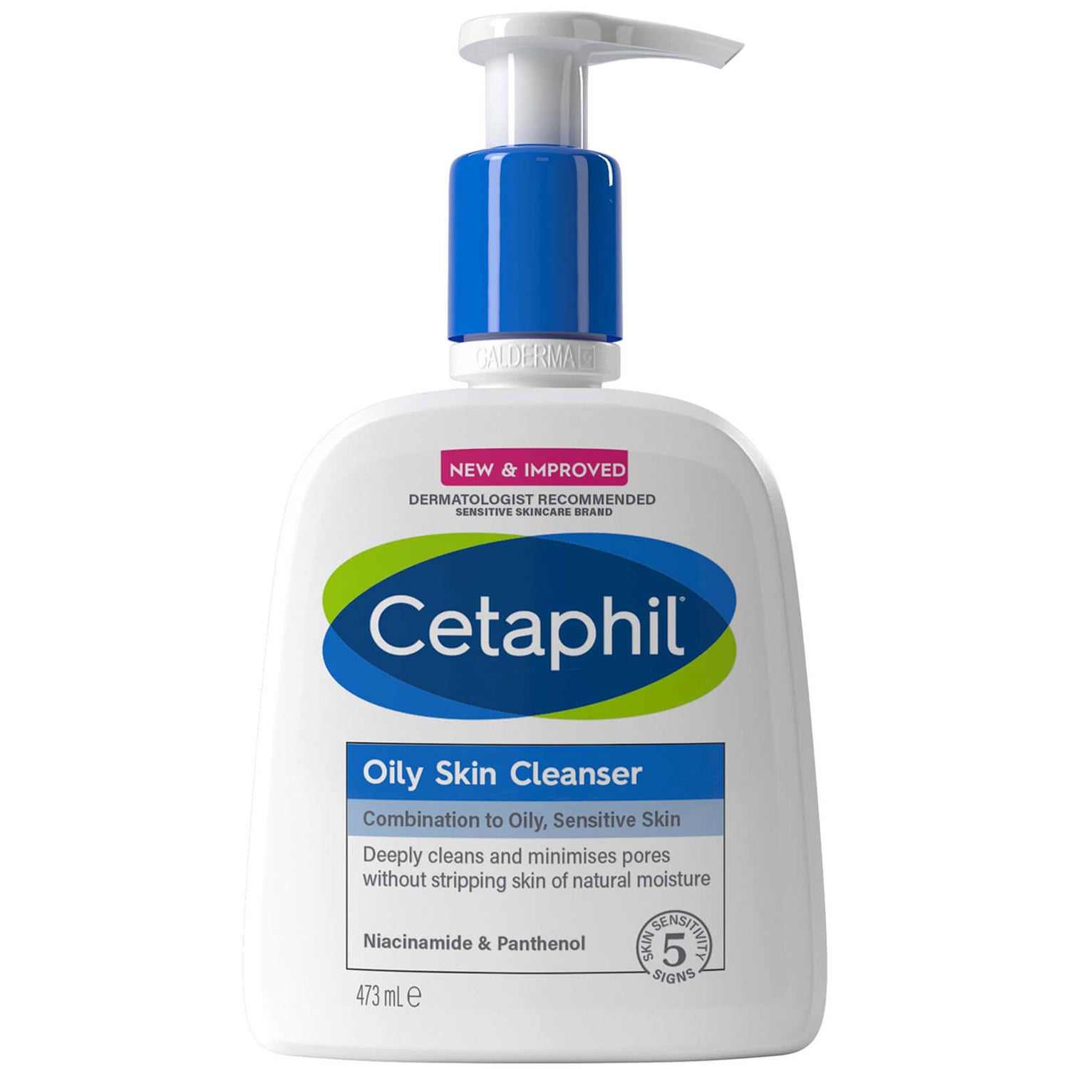 Cetaphil Oily Skin Cleanser 473ml - LOOKFANTASTIC