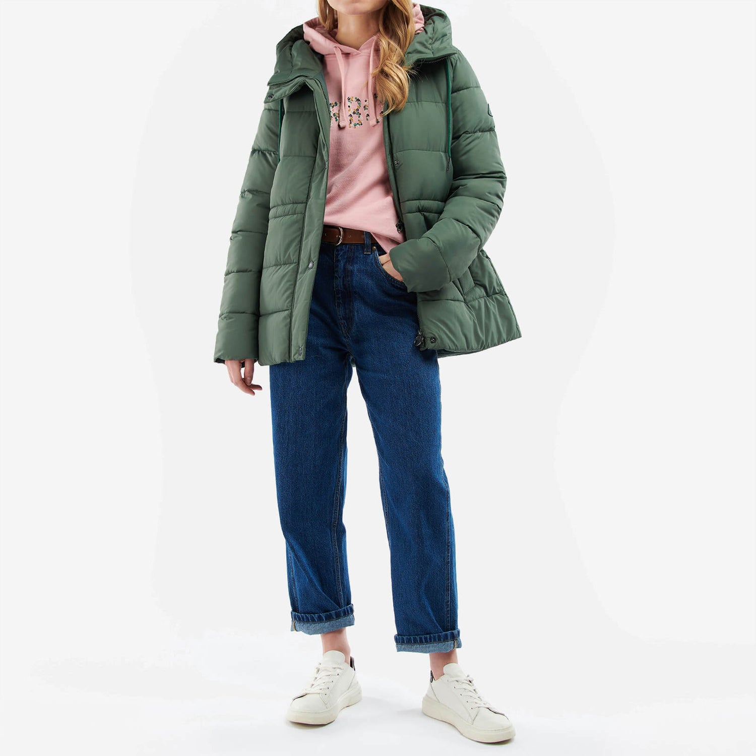 Barbour Littlebury Quilted Shell Puffer Jacket | TheHut.com