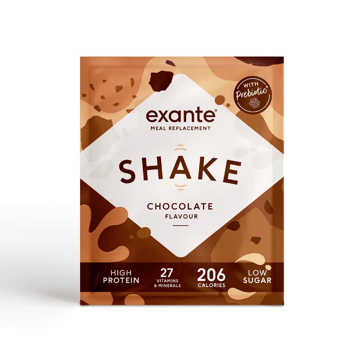 Chocolate Flavour Low Sugar Meal Replacement Shake Exante UK