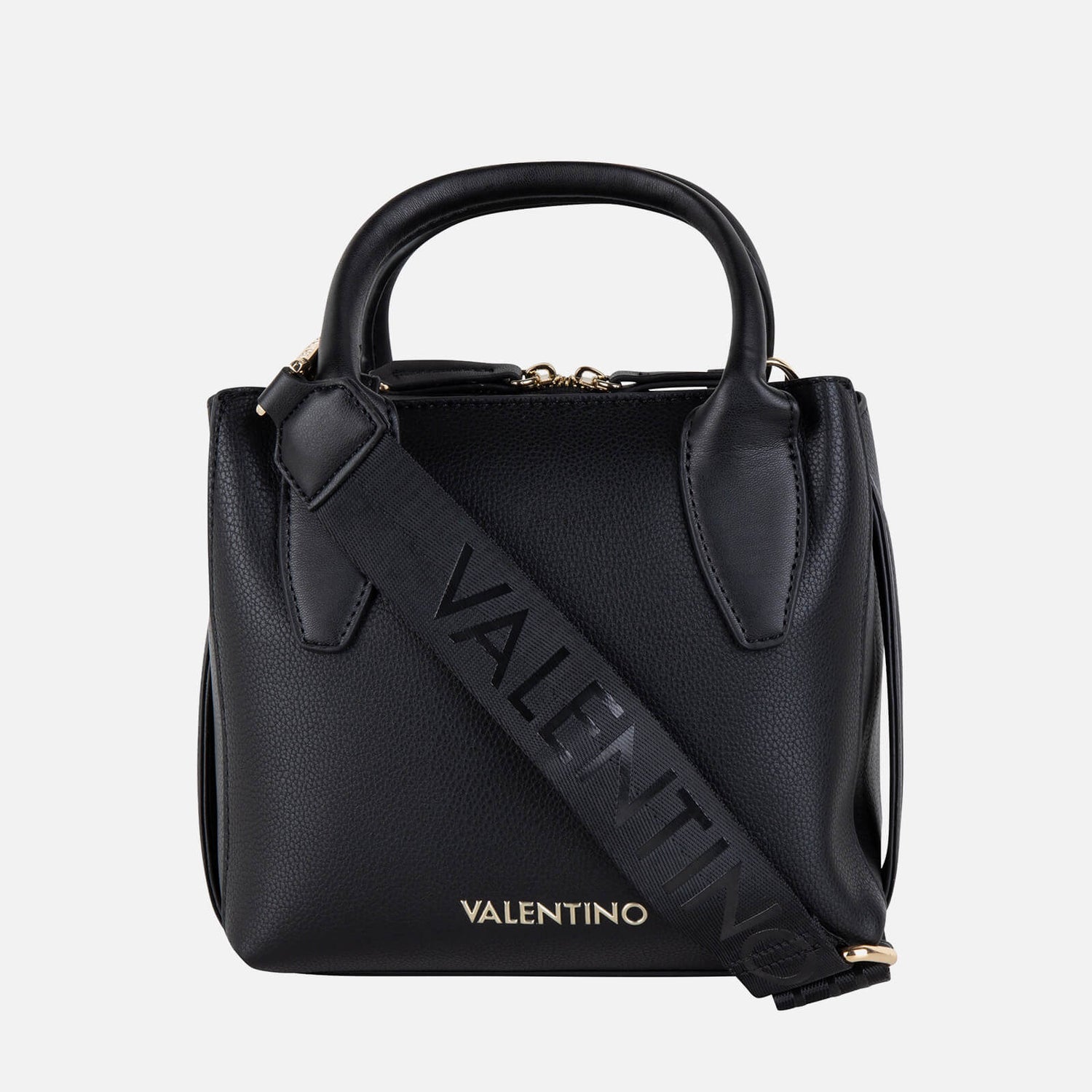 Valentino Bags Women's Arepa Small Crossbody Tote Black
