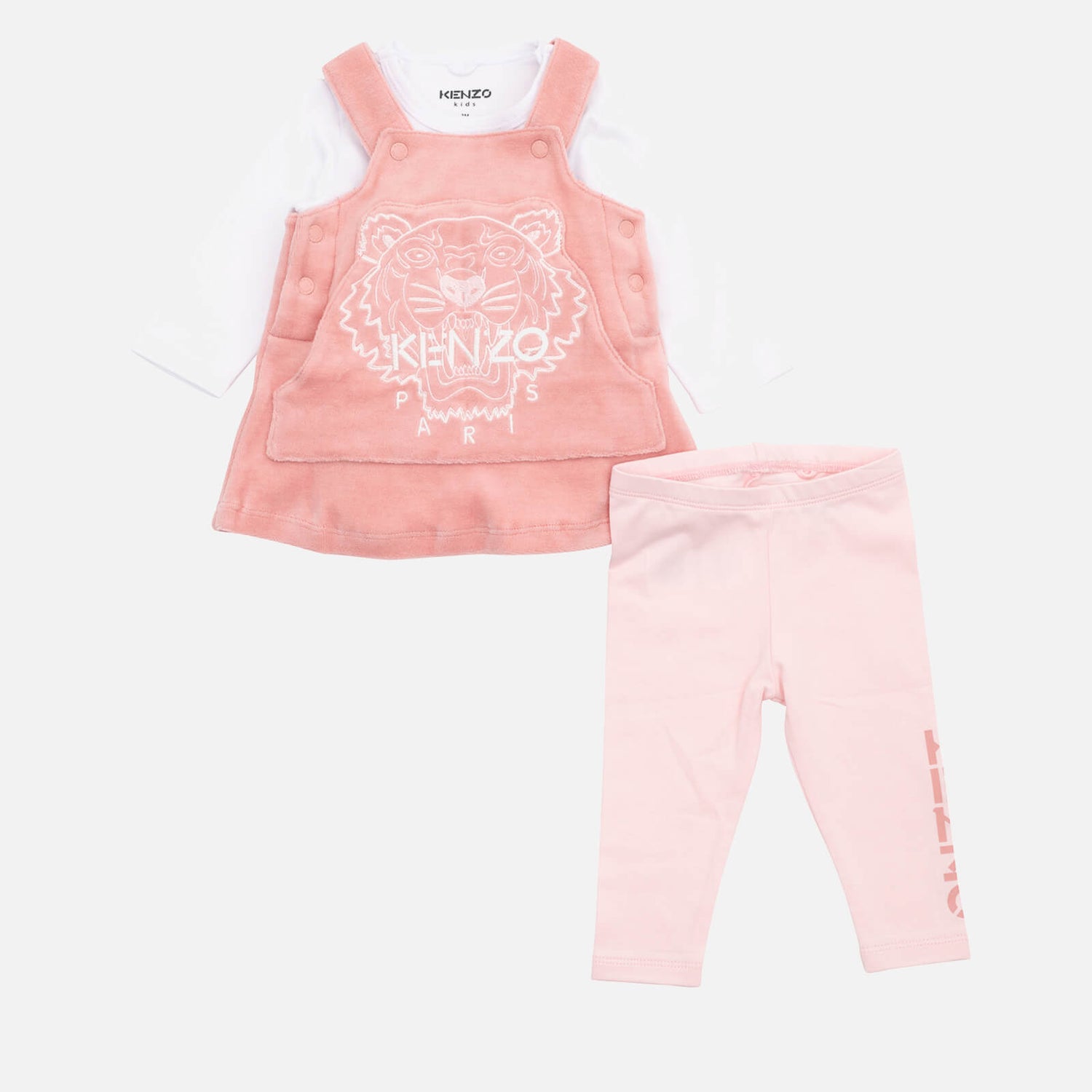 KENZO Logo Cotton Dress Set