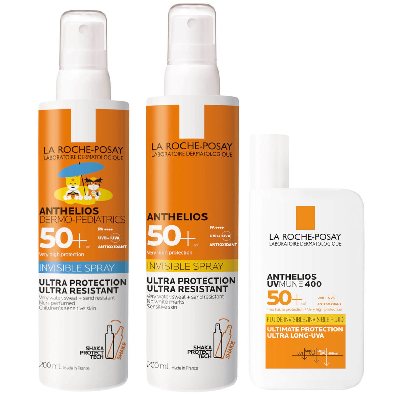 La RochePosay Anthelios SPF50 Family Bundle LOOKFANTASTIC