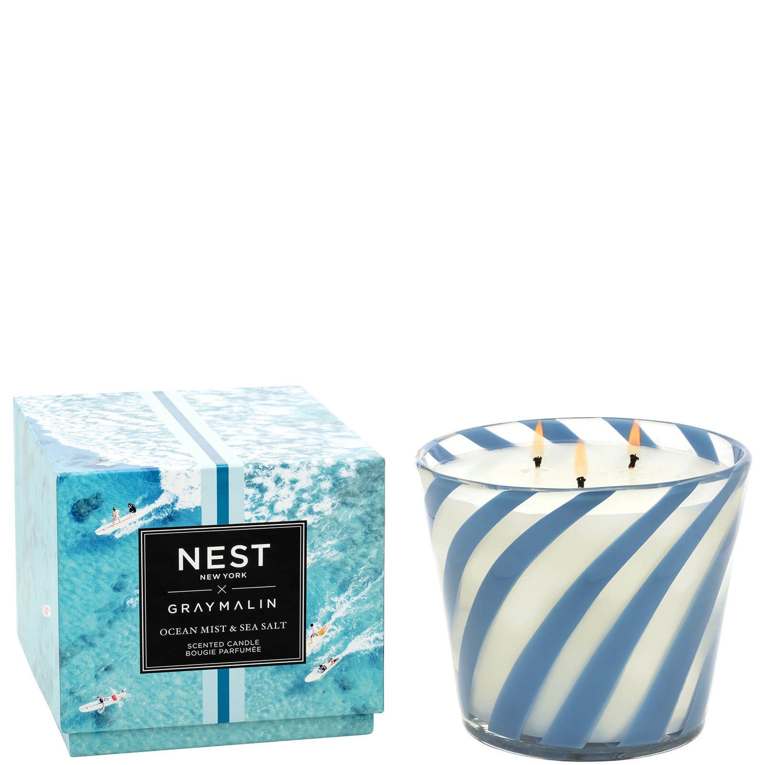 NEST New York Gray Malin Ocean Mist and Sea Salt 3Wick Candle 630ml