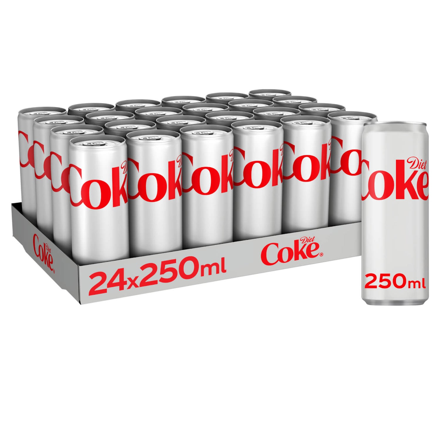 Diet Coke 24 X 250ml Slim Mixer Cans Your Coca Cola UK Diet Coke 24 X 250ml Slim Mixer Cans Your Coca Cola UK