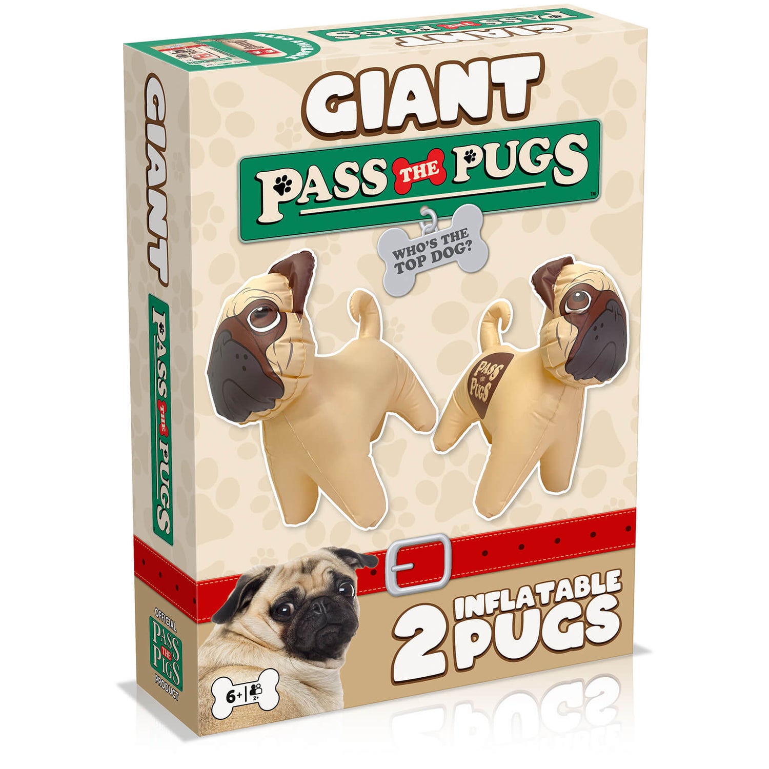Pass The Pugs – Würfelspiel Mit Hunden Für 2+ Spieler