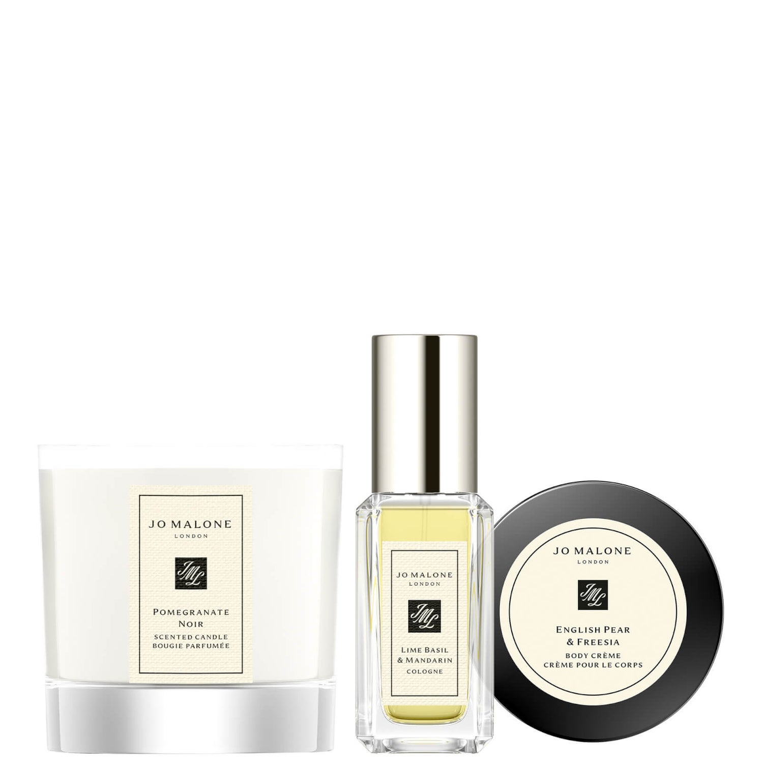 Jo Malone London Lime Basil & Mandarin Mini Luxuries Trio Cult Beauty
