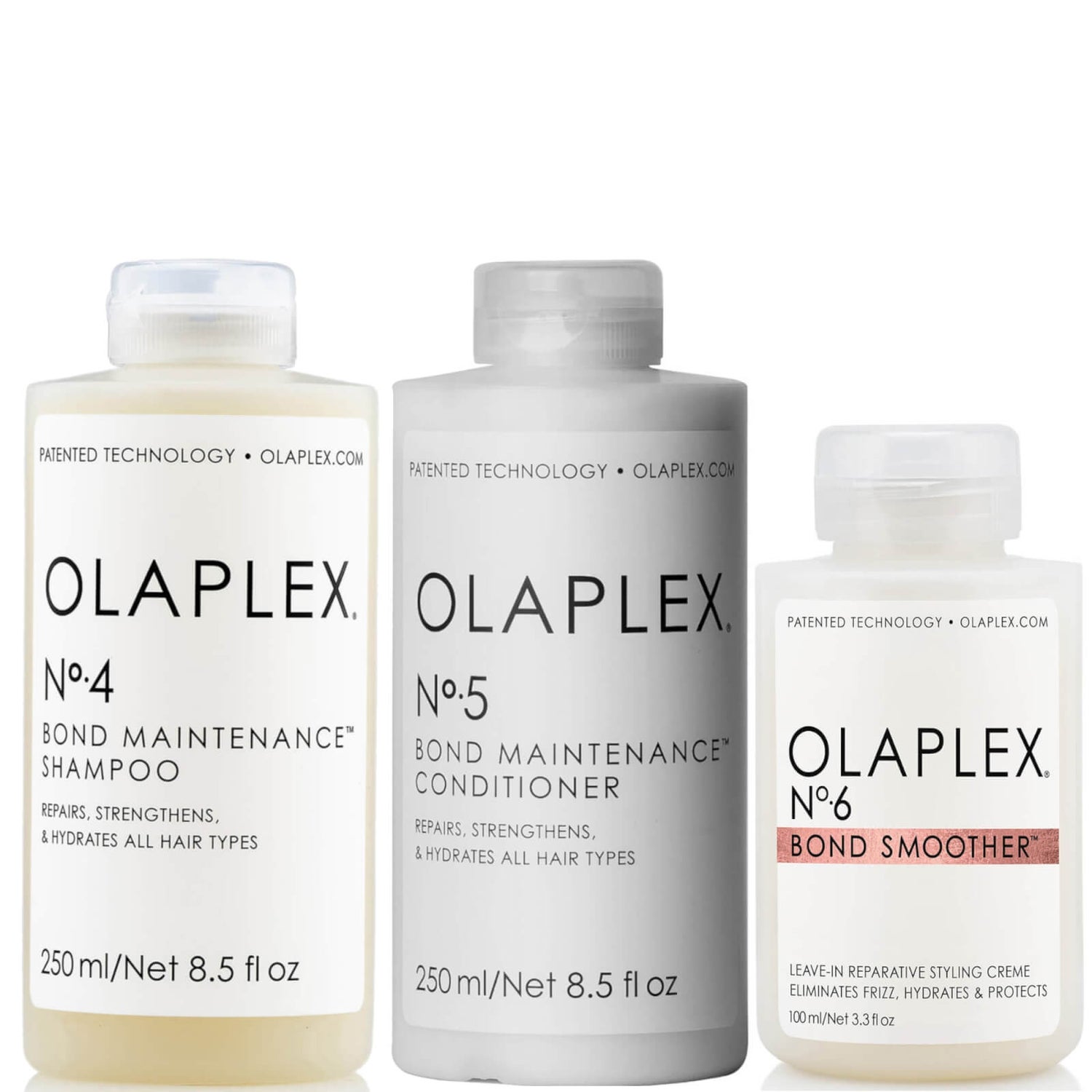 Buy Olaplex No.4, No.5 and No.6 Bundle LOOKFANTASTIC