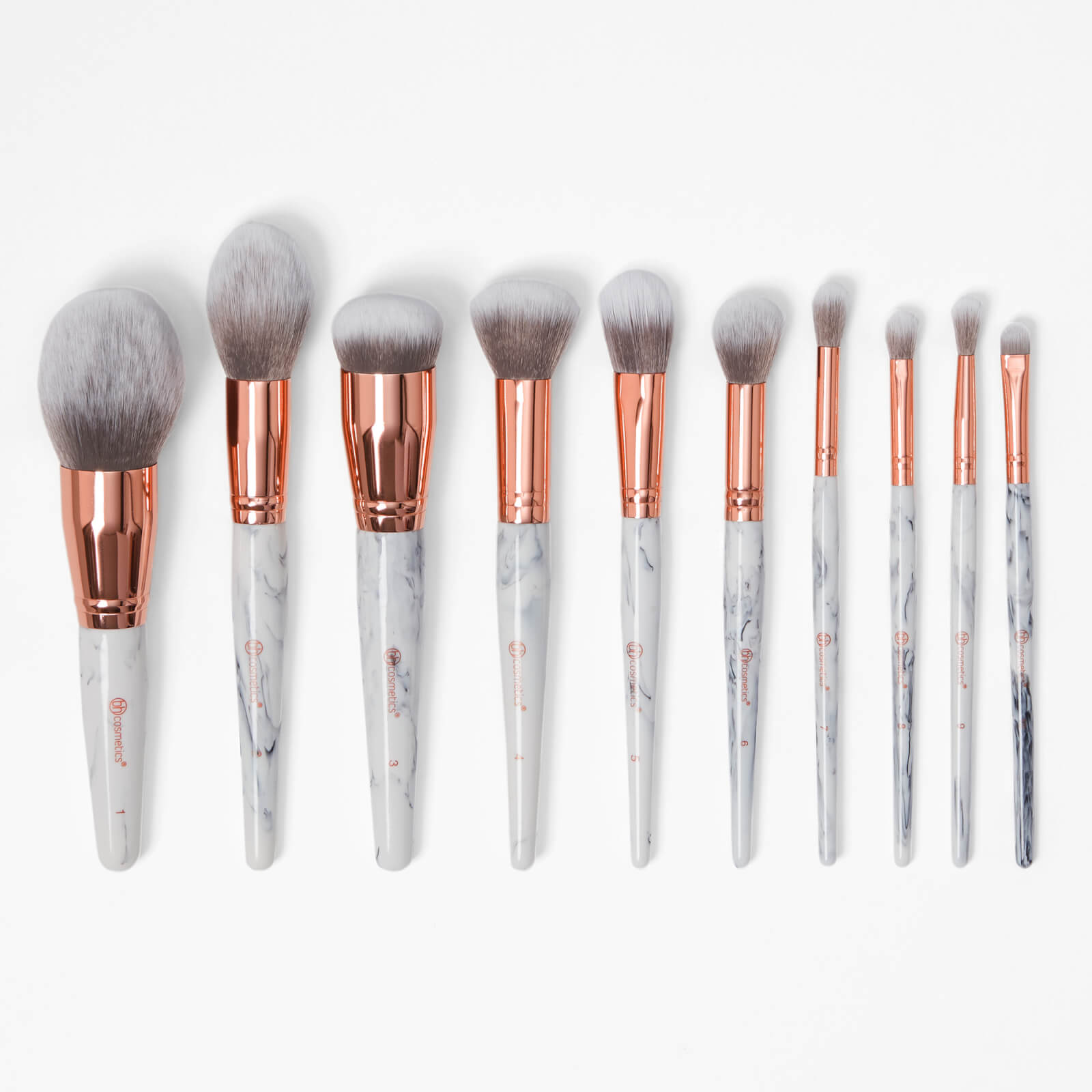 10 PCS Flat Paint Brush Set | Versatile Brushes For All Painting Styles