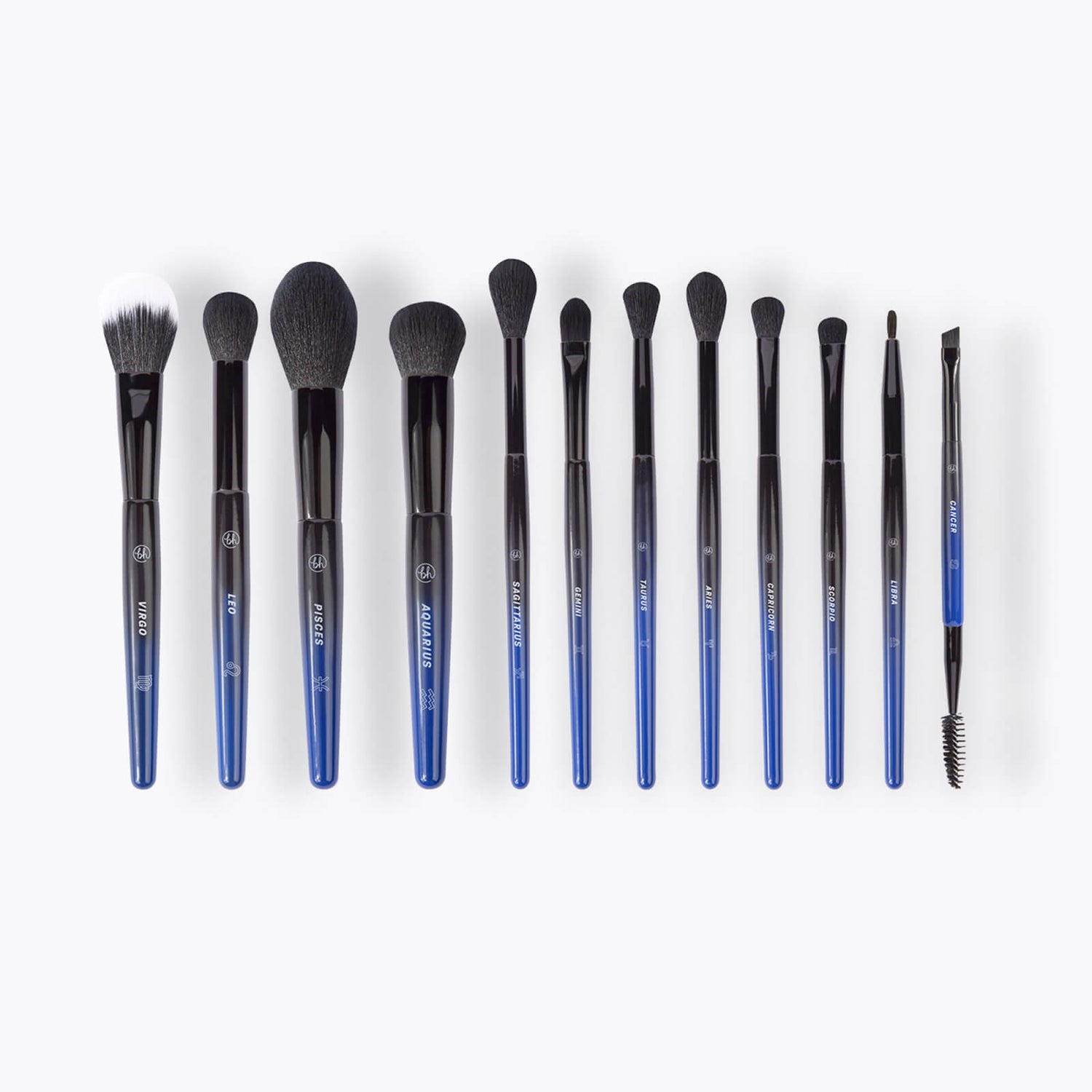 BH Cosmetics Constellation 12 Piece Face & Eye Brush Set Revolution Beauty