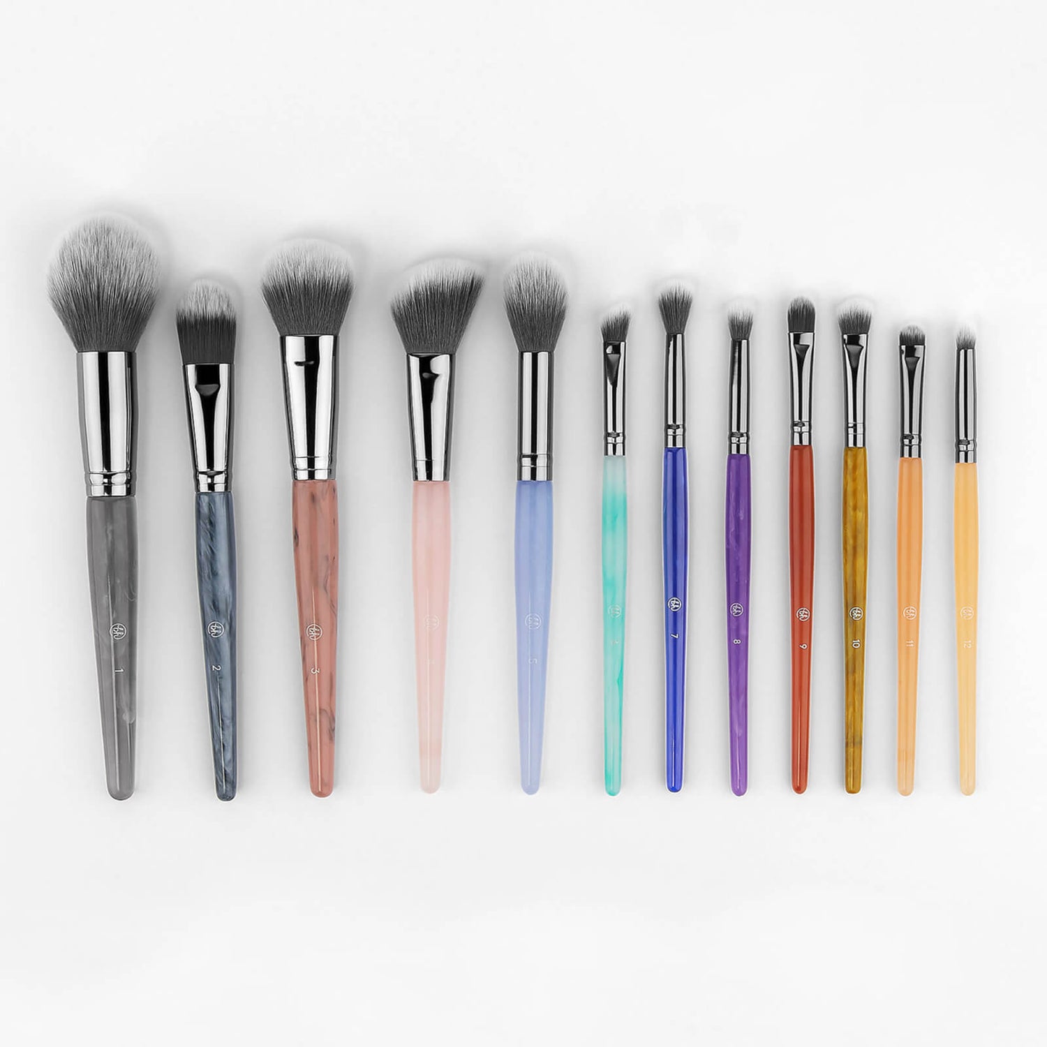 BH Cosmetics Crystal Zodiac 12 Piece Brush Set Revolution Beauty