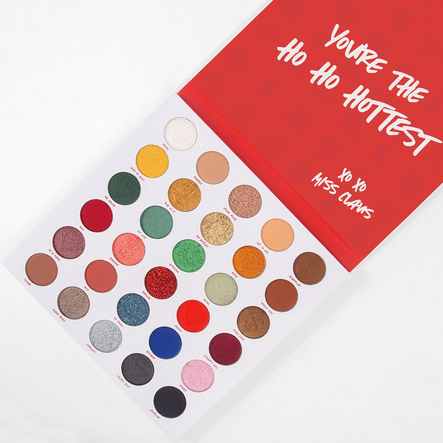 BH Cosmetics The Lit List 30 Color Shadow Palette LOOKFANTASTIC