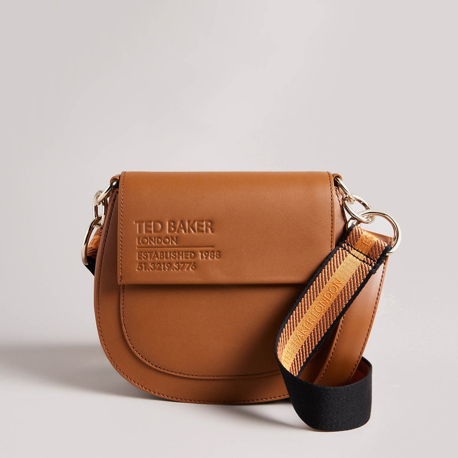 Ted Baker Darcell Satchel Leather CrossBody Bag