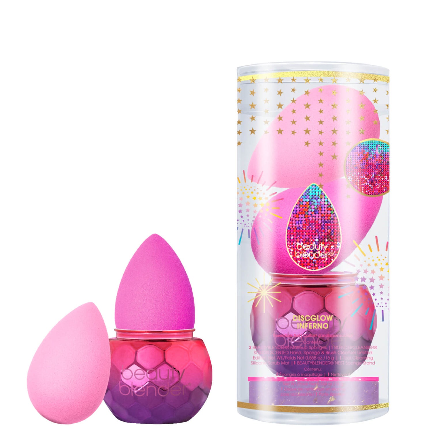 beautyblender Discglow Inferno Set (Worth £58.95) LOOKFANTASTIC