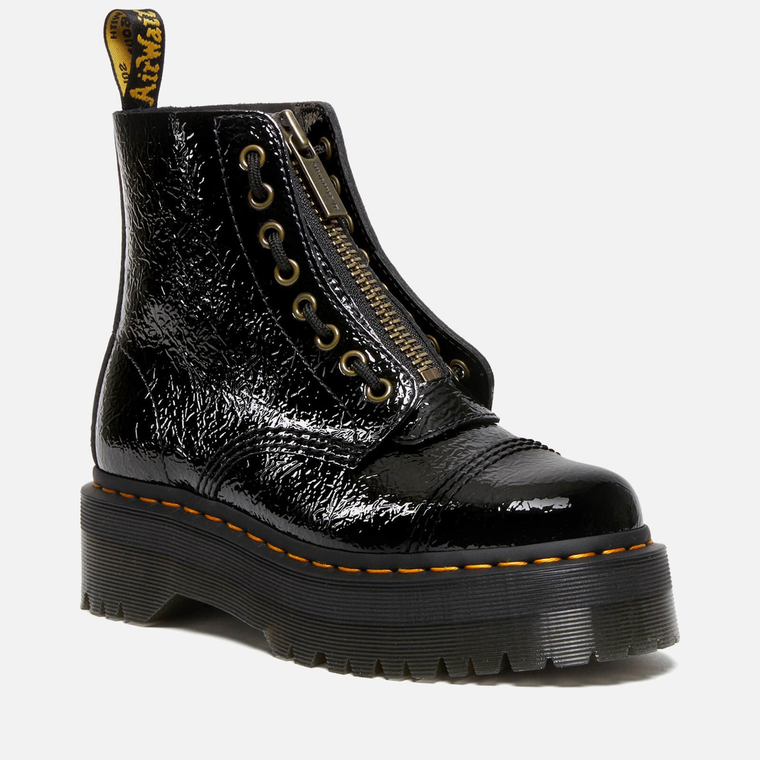 Dr. Martens Women's Sinclair Patent-Leather Boots | TheHut.com