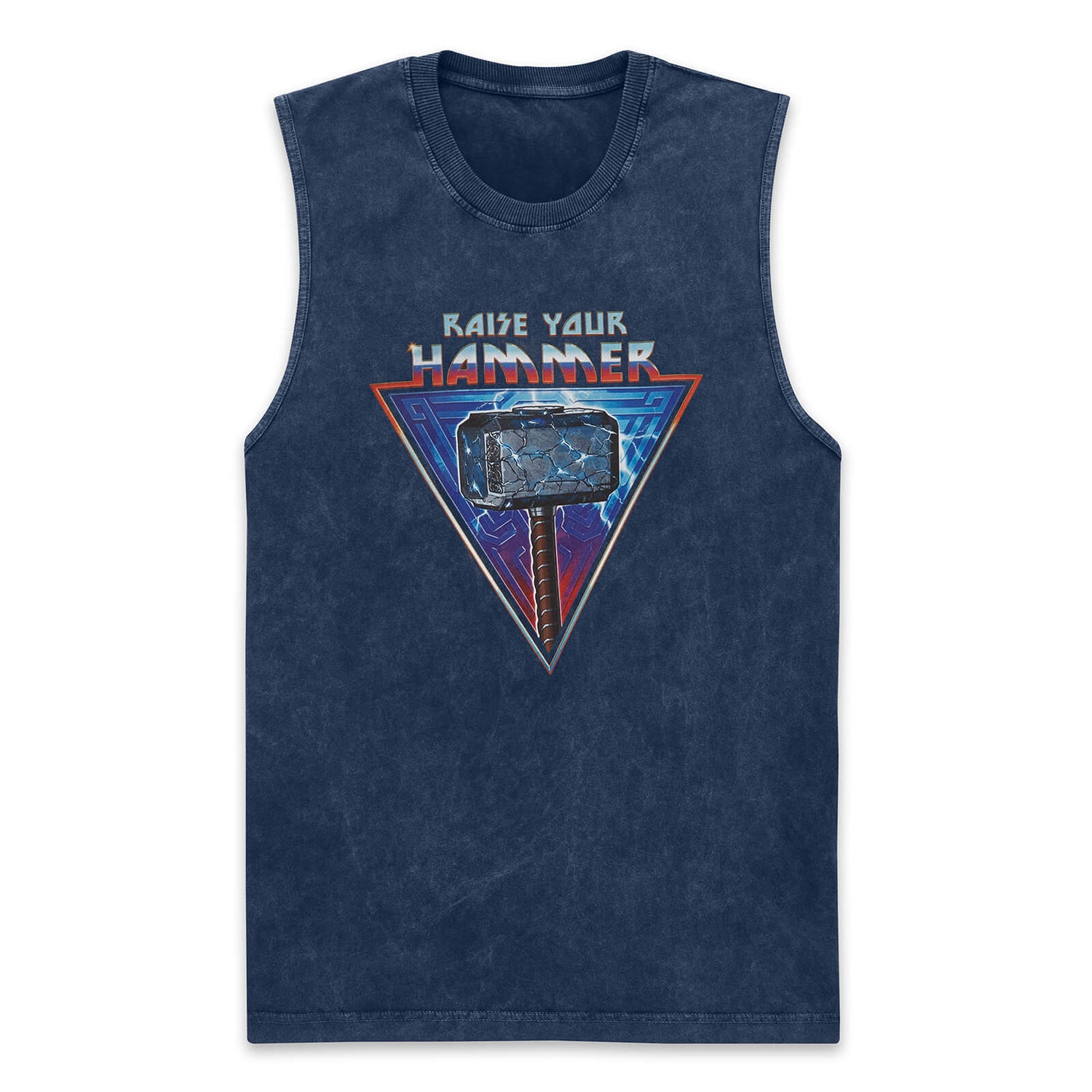 Marvel Thor - Love and Thunder Raise Your Hammer Unisex Vests - Navy ...