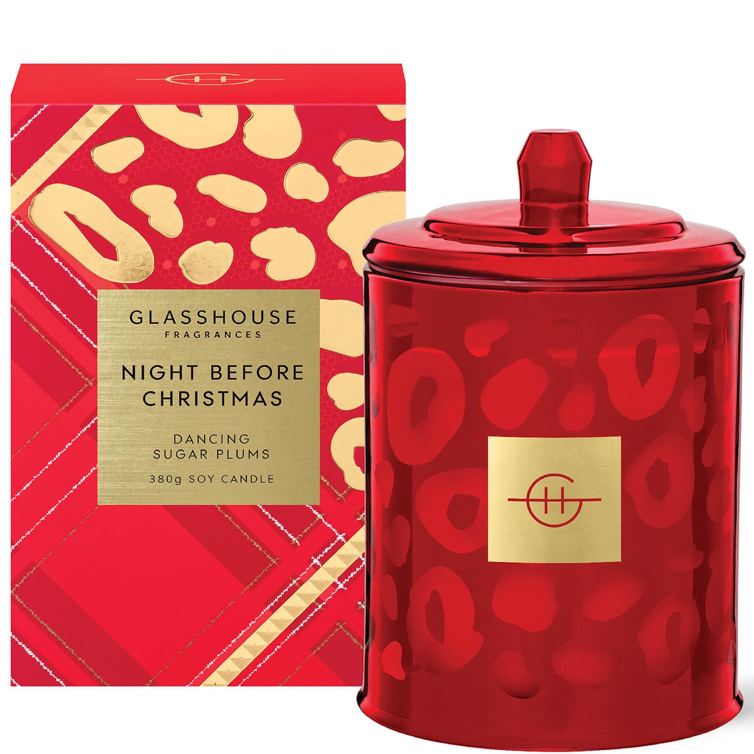 Glasshouse Fragrances Christmas Night Before Christmas Candle 380g