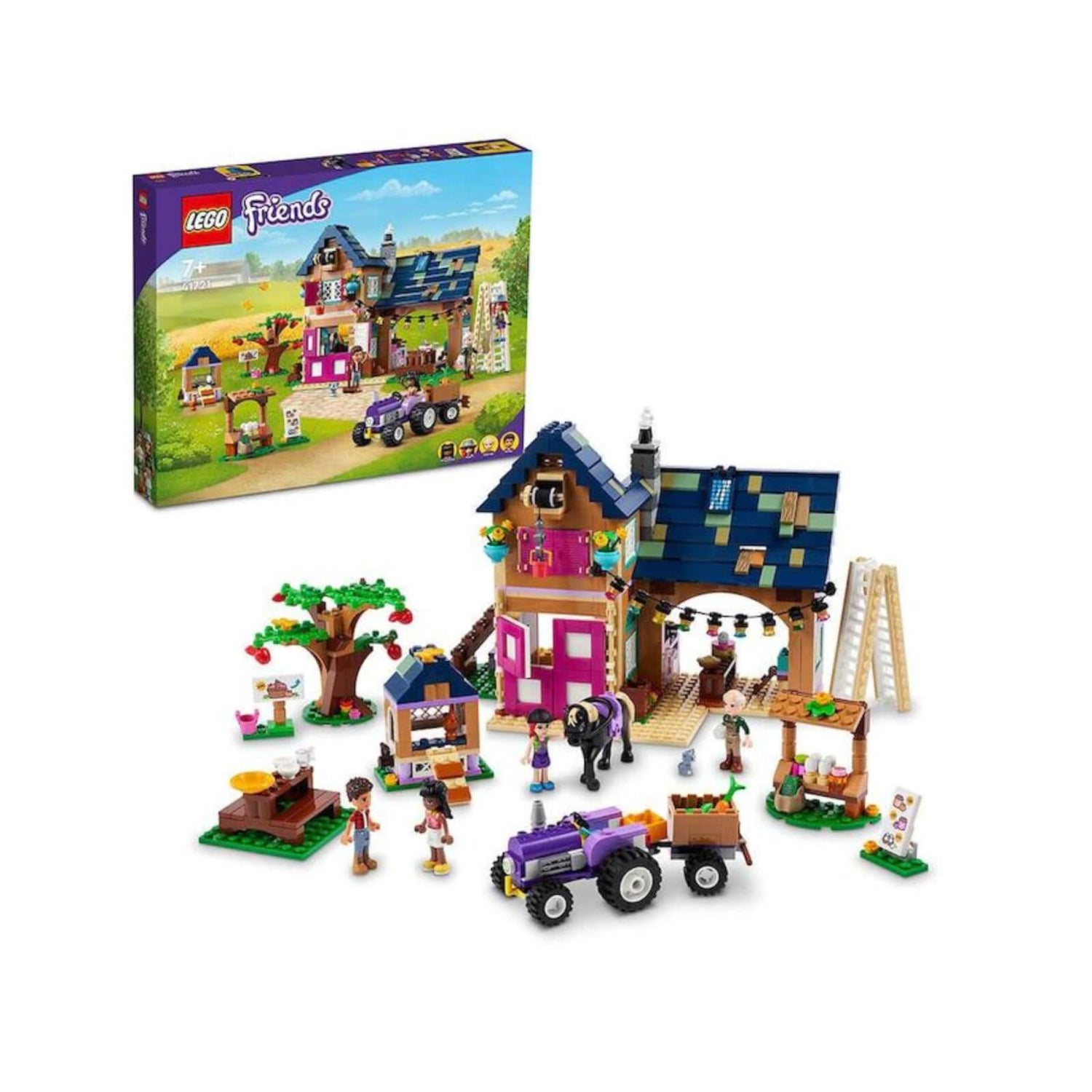 LEGO Friends Organic Farm House Toy with Horse Stable (41721) Toys