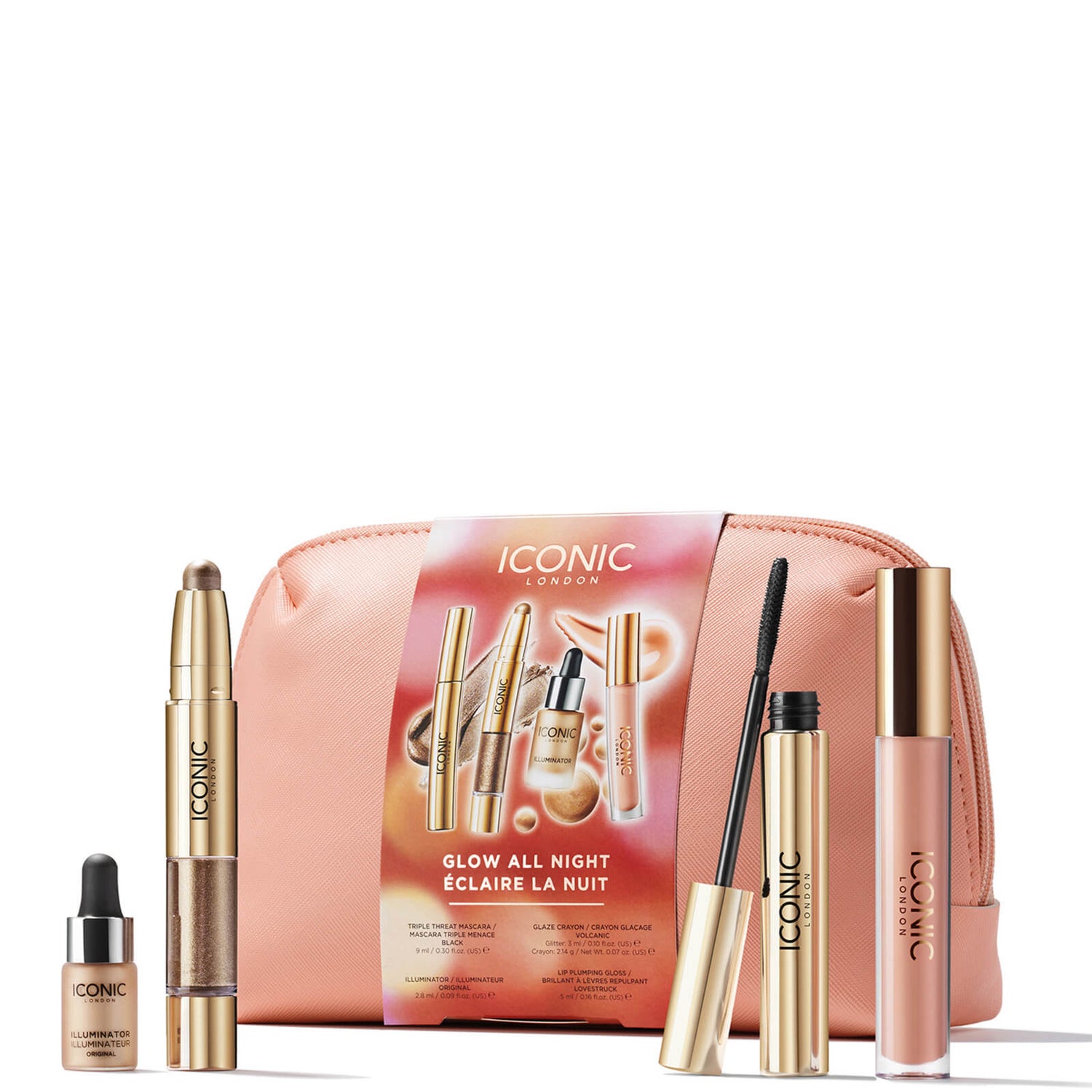 ICONIC London Glow All Night Gift Set Christmas 2022 LOOKFANTASTIC