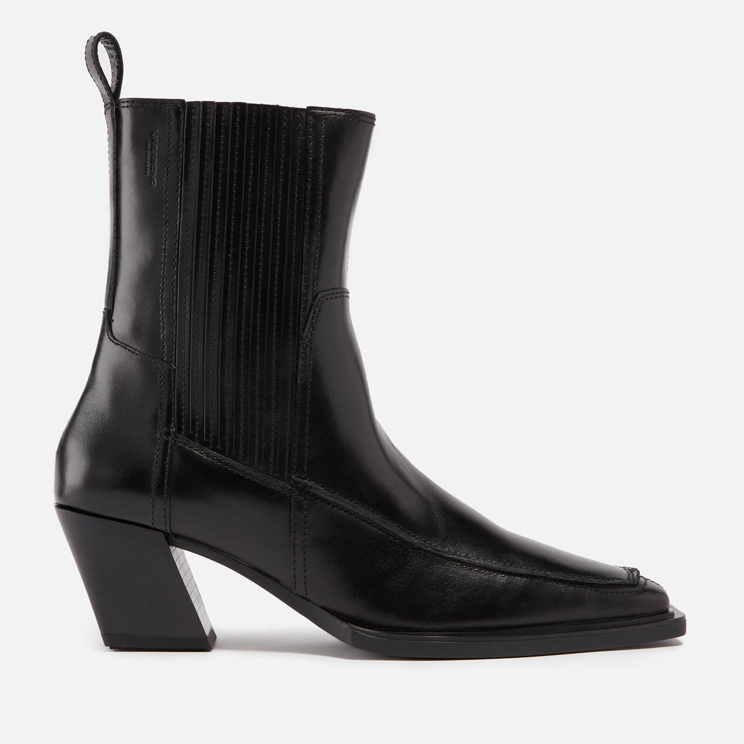 Vagabond Alina Heeled Western-Style Leather Boots | TheHut.com