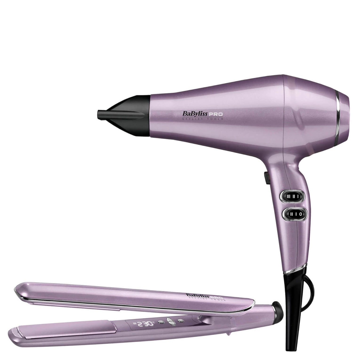 BaByliss Keratin Lustre Dryer and Straightener Bundle Koop online bij