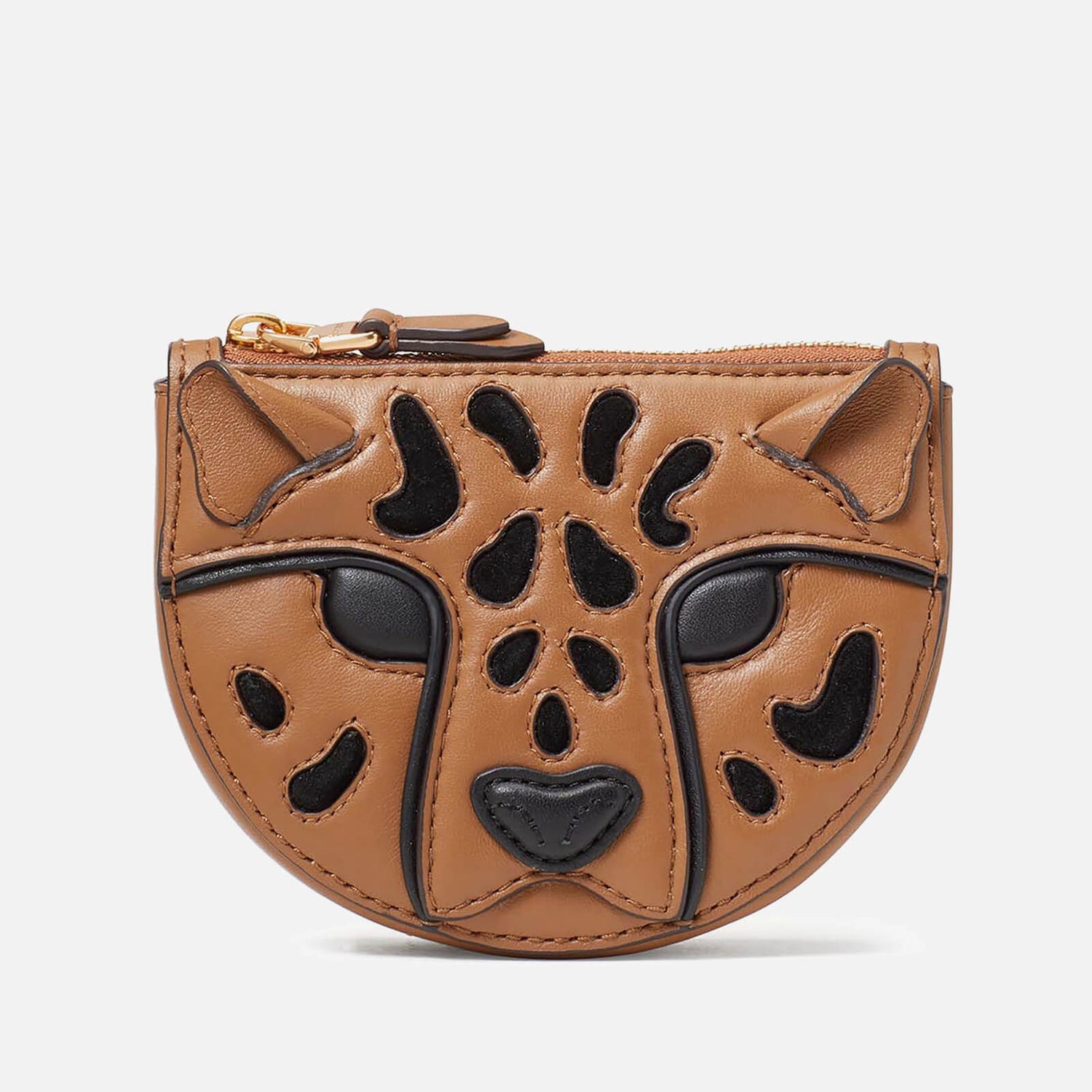 Kate Spade New York Lucy Smooth Leather 3D Leopard Coin Purse