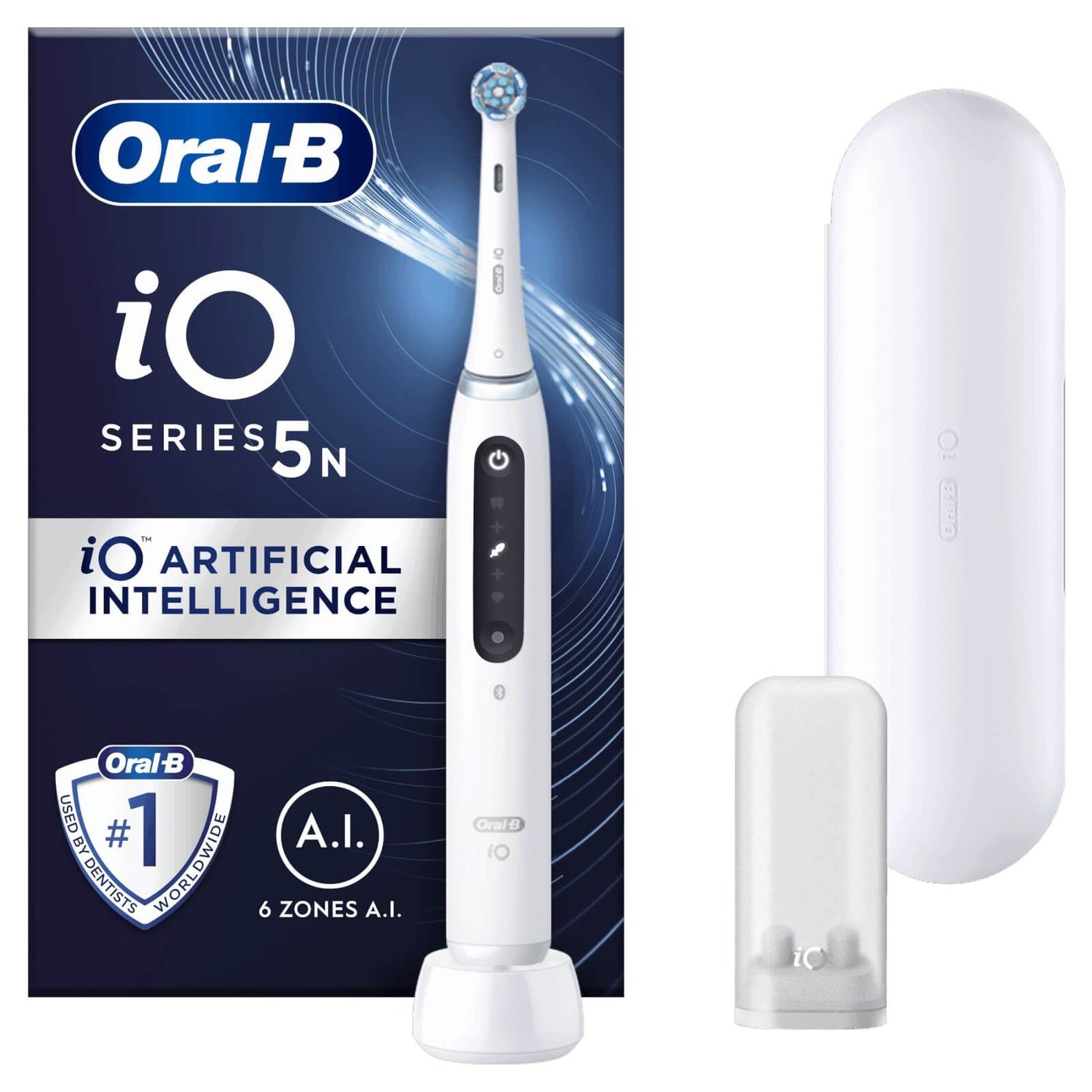 Oral B iO Series 5N White Electric Toothbrush OralB UK