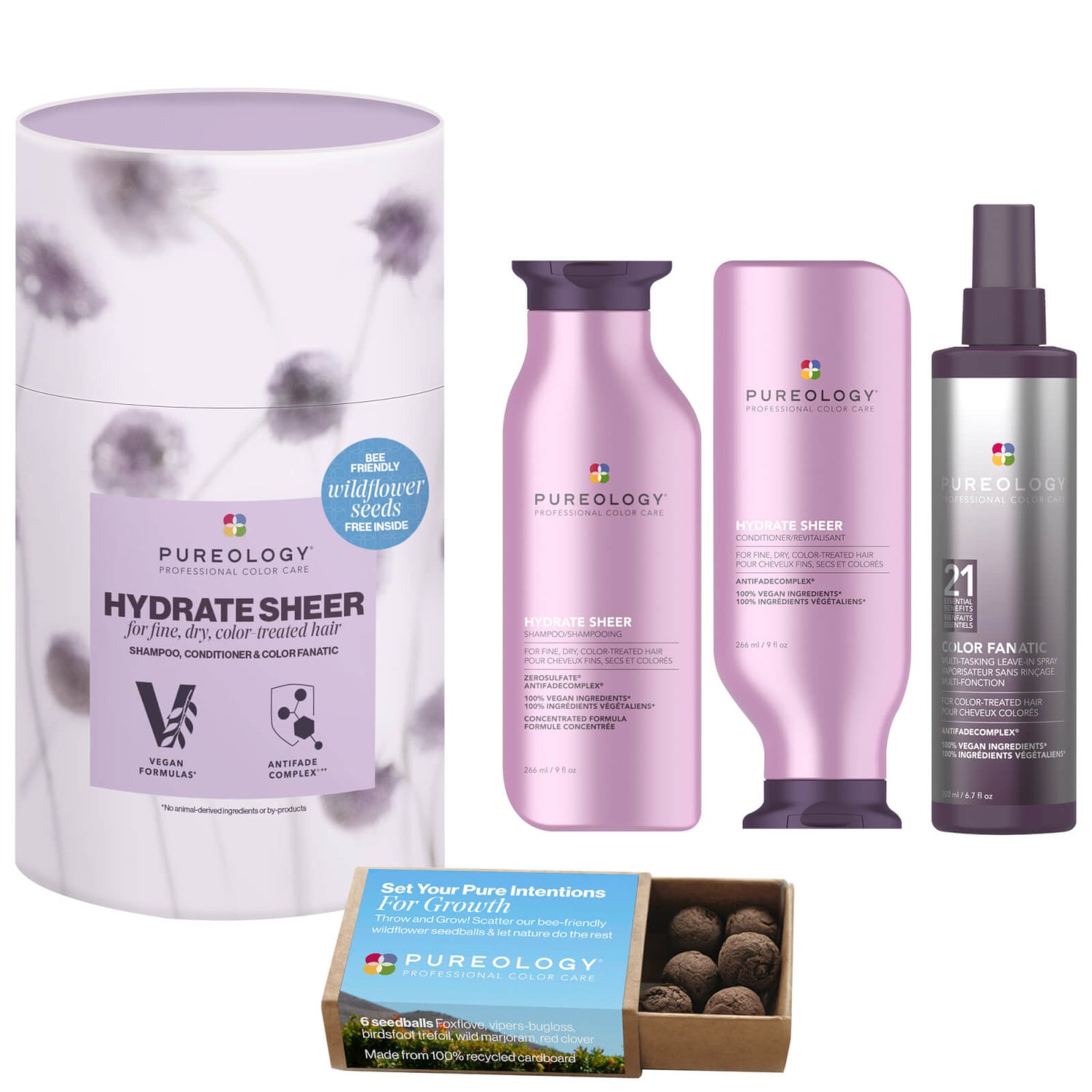 Pureology Hydrate Sheer Gift Set LOOKFANTASTIC