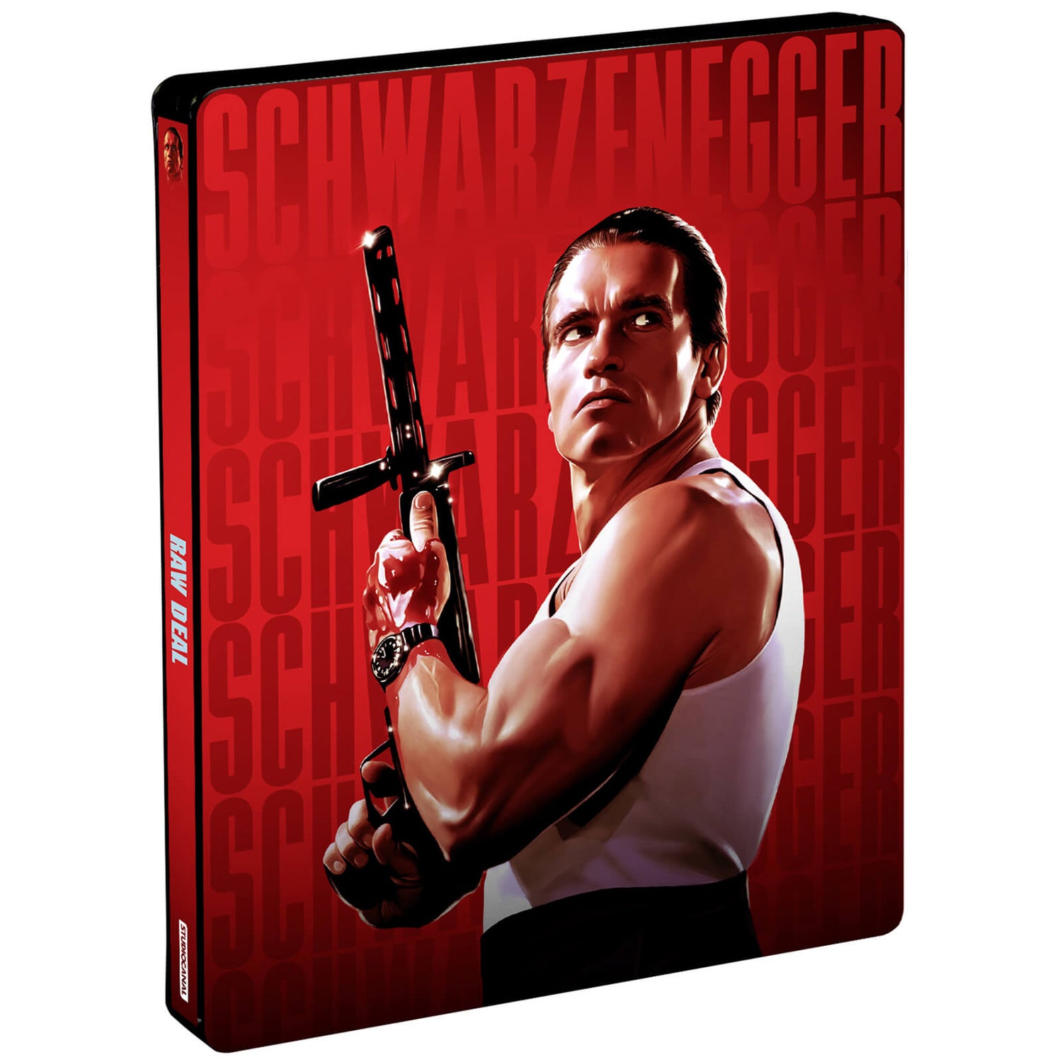 Raw Deal Zavvi Exclusive 4k Ultra Hd Limited Edition Steelbook