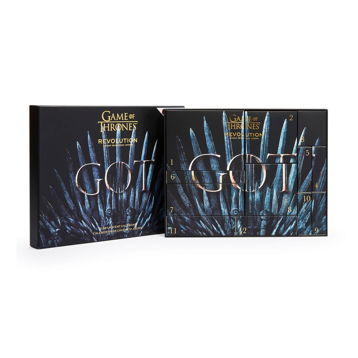 Makeup Revolution X Game Of Thrones 12 Days Advent Calendar lookfantastic