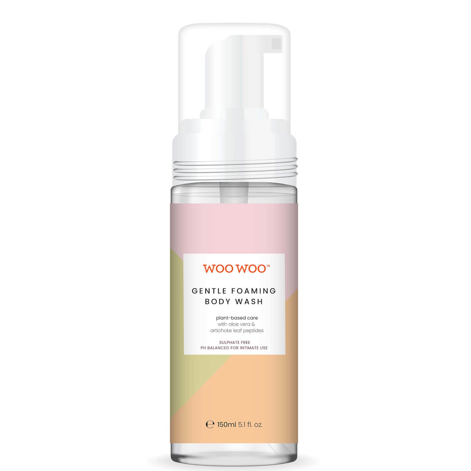 WooWoo Manifesto Range Gentle Foaming PHBalance Body Wash 150ml