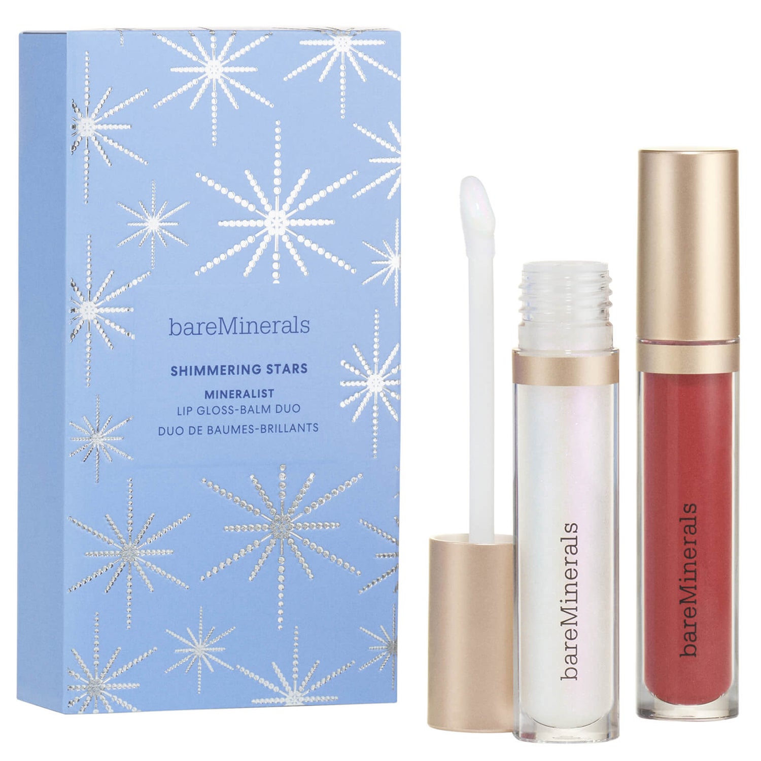 bareMinerals Shimmering Stars Mineralist Lip GlossBalm Duo (Worth £40.