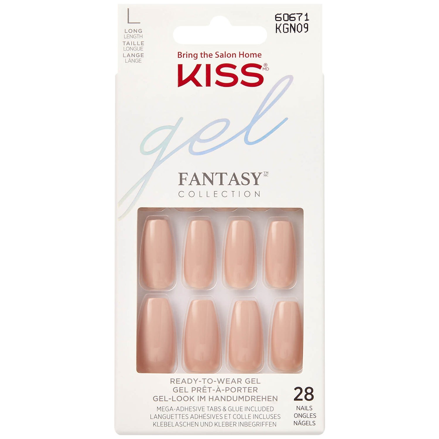 Kiss Gel Fantasy Nails - Ab Fab | lookfantastic HK