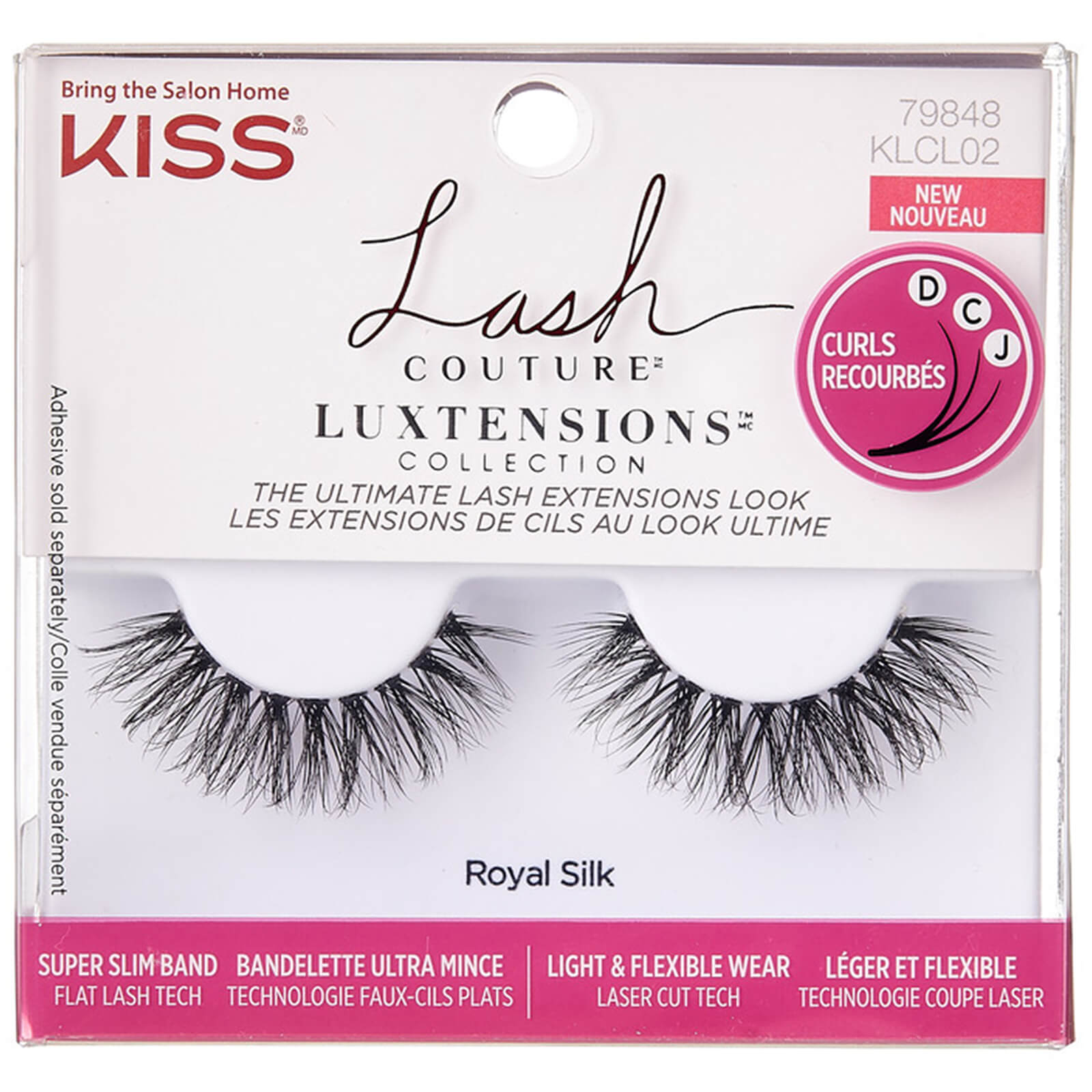 Kiss Lash Couture LuXtension - Royal Silk - lookfantastic