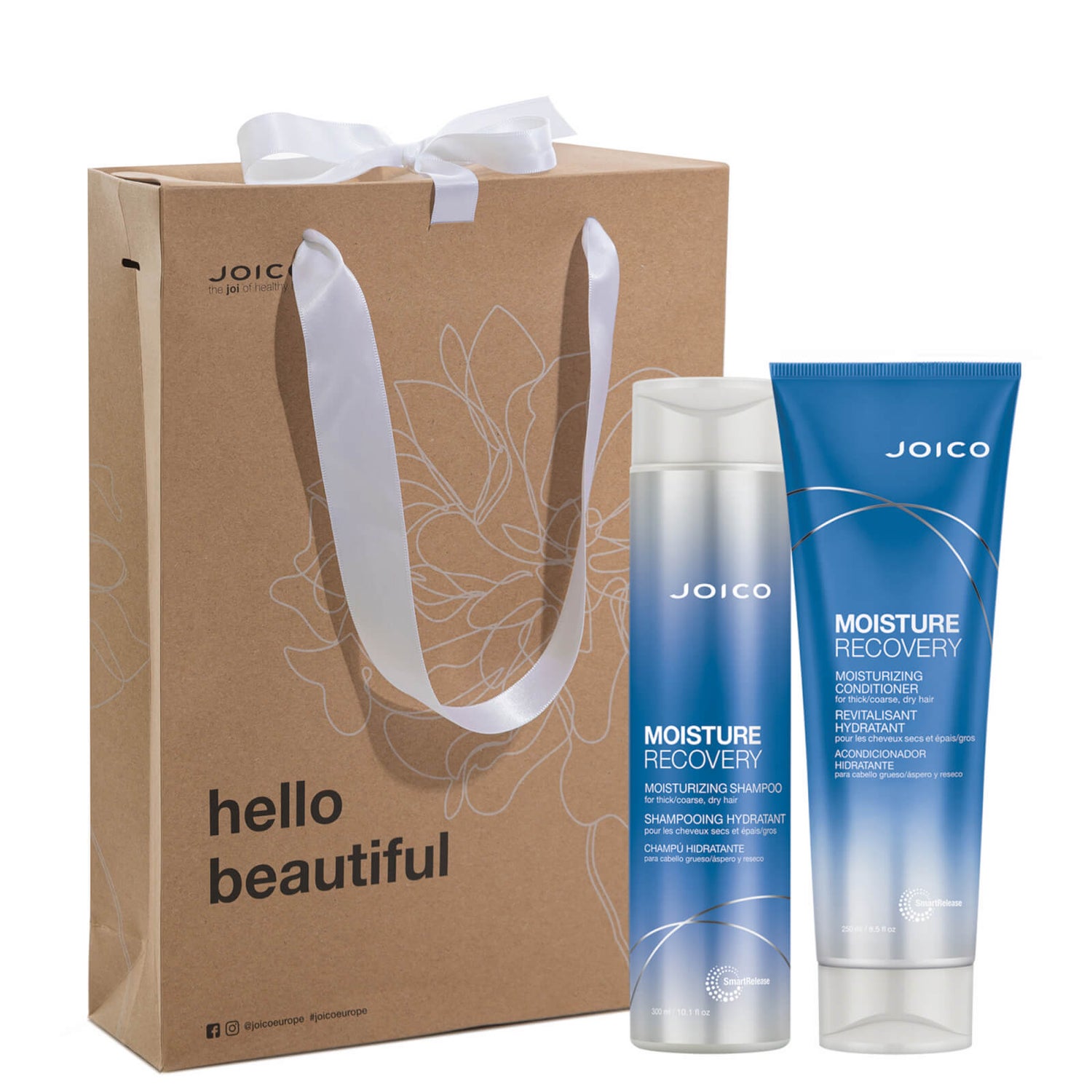 Joico Sparkles and Joi Moisture Recovery Shampoo and Conditioner Set lookfantastic Singapore